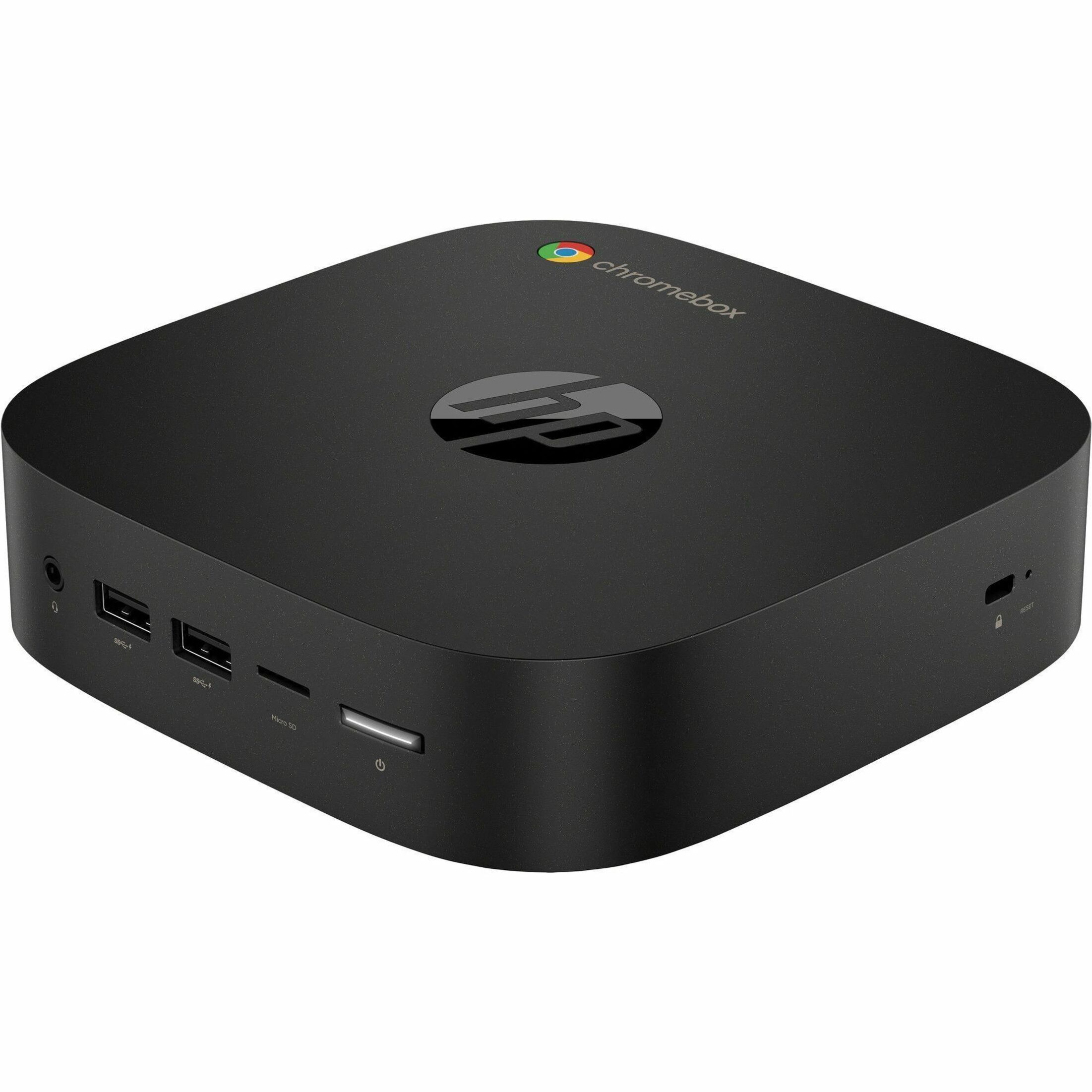 HP Chromebox Enterprise G4 Chromebox - Intel Celeron 12th Gen 7305 - 4 GB - 64 GB SSD - Mini PC - Intel Chip - ChromeOS - 90 W — alternate image1
