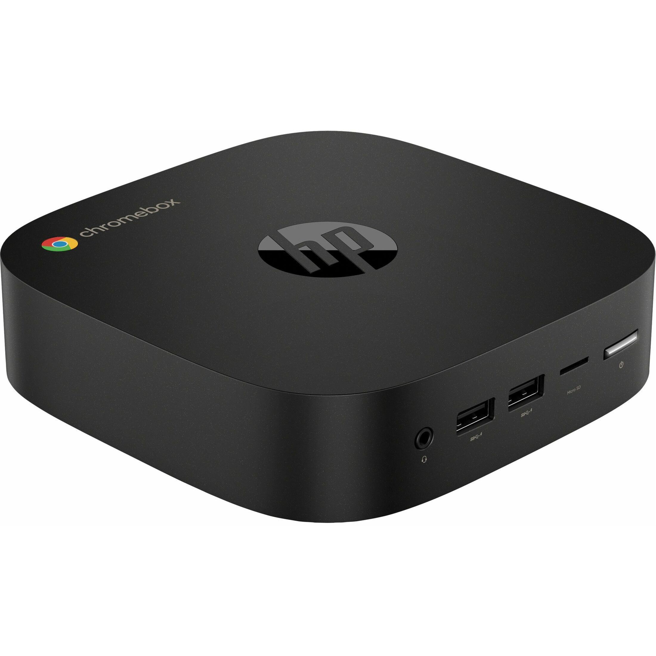 HP Chromebox Enterprise G4 Chromebox - Intel Celeron 12th Gen 7305 - 4 GB - 64 GB SSD - Mini PC - Intel Chip - ChromeOS - 90 W
