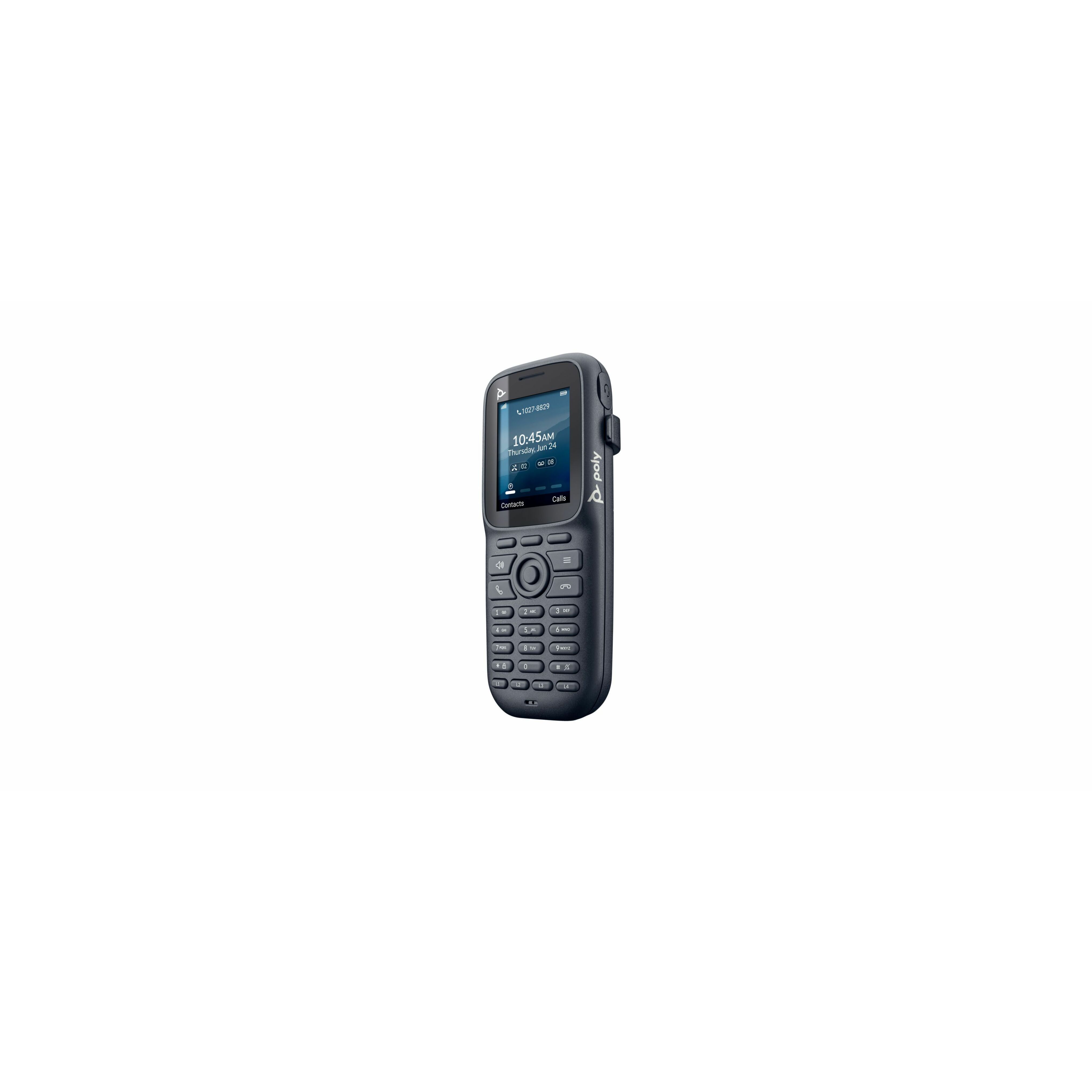Poly Rove 20 DECT Phone Handset (8F3E4AA) - Cordless - DECT - 2" Screen Size - Audio - Headset Port - 1 Day Battery Talk Time - Black