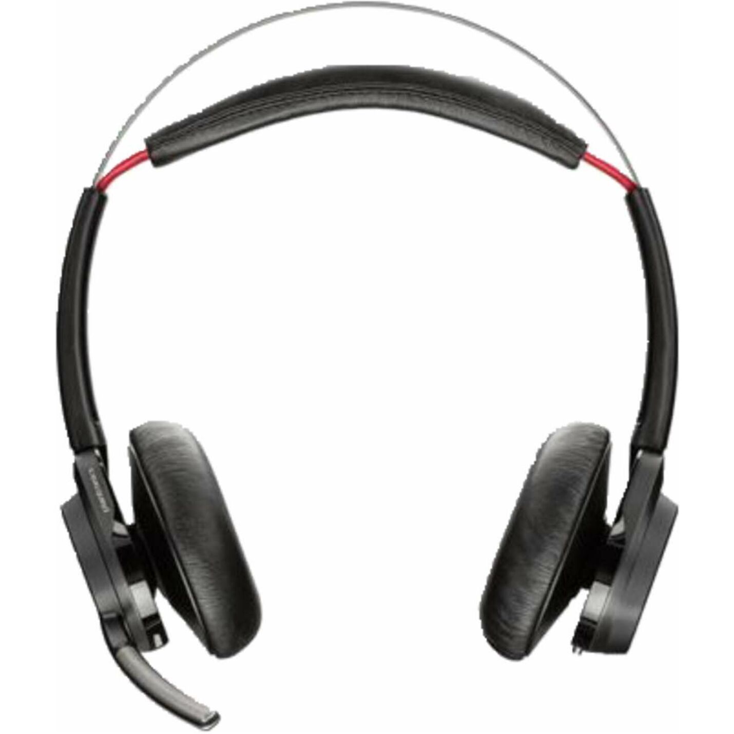 Poly Voyager Focus B825 UC USB-C Headset +Charging Stand TAA - Microsoft Teams Certification - Siri, Google Assistant - Stereo - Wireless - Bluetooth - 98.4 ft - 20 Hz to 20 kHz - On-ear - Binaural - MEMS Technology, Electret Condenser, Noise Cancelling Microphone - Noise Canceling - Black - TAA Compliant