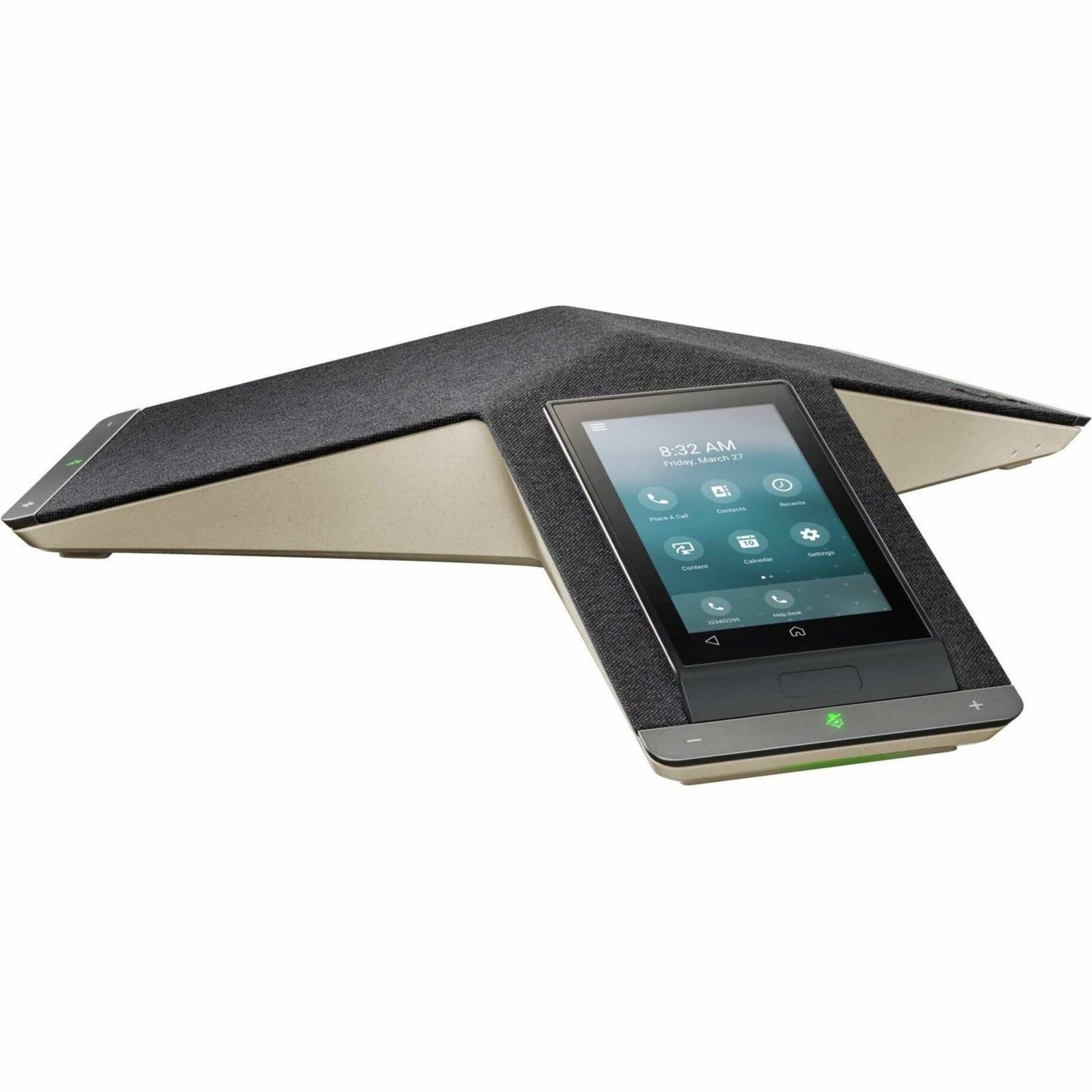 Poly Trio C60 IP Conference Station - Corded/Cordless - Wi-Fi - Black - VoIP - 5" LCD - 2 x Network (RJ-45) - PoE Ports — alternate image4