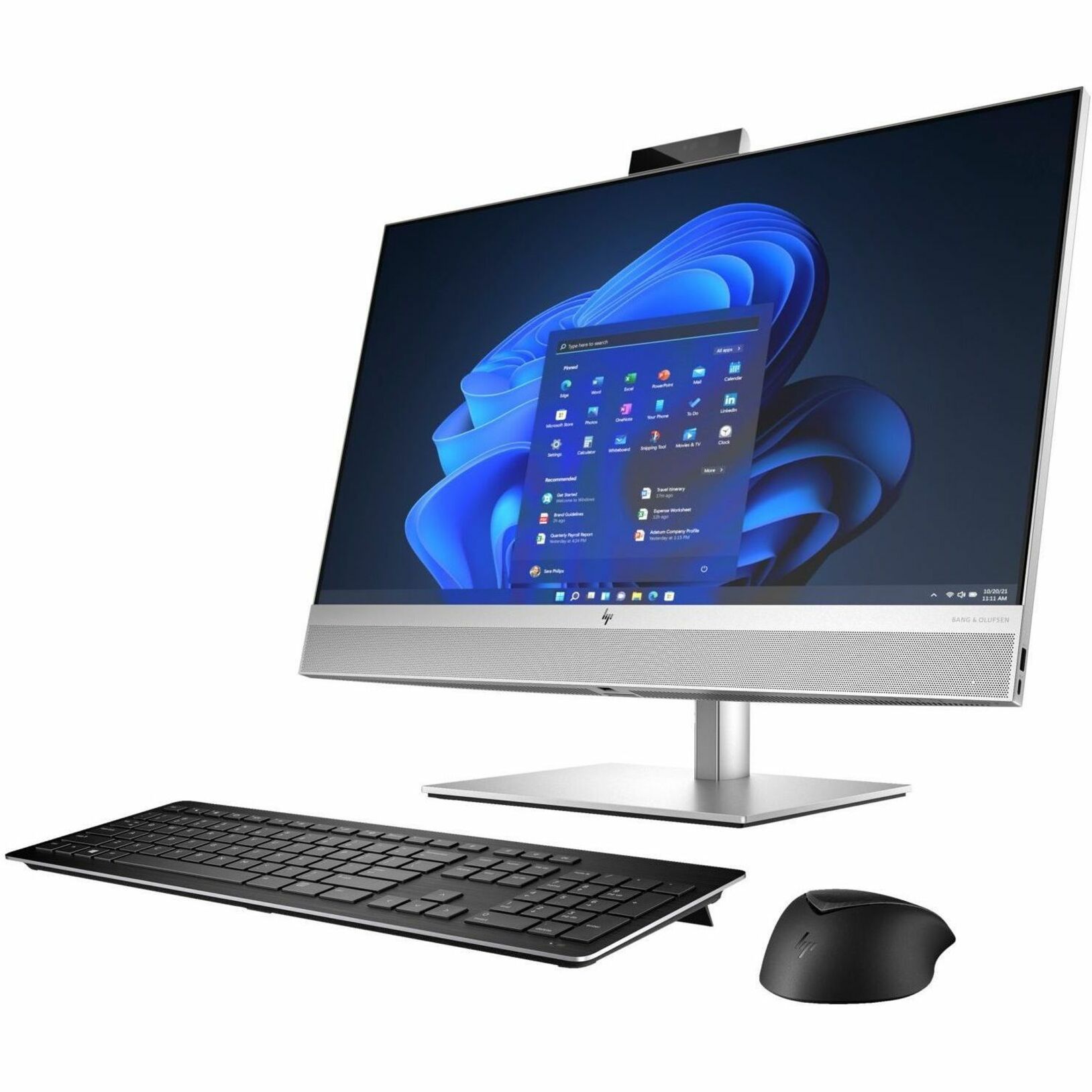 HP EliteOne 870 G9 All-in-One Computer - Intel Core i7 13th Gen i7-13700 - vPro Technology - 64 GB - 512 GB SSD - 27" QHD - Desktop - Intel Q670 Chip - 2560 x 1440 - Windows 11 Pro - Intel UHD Graphics 770 DDR5 SDRAM - IEEE 802.11ax Wireless LAN — alternate image2