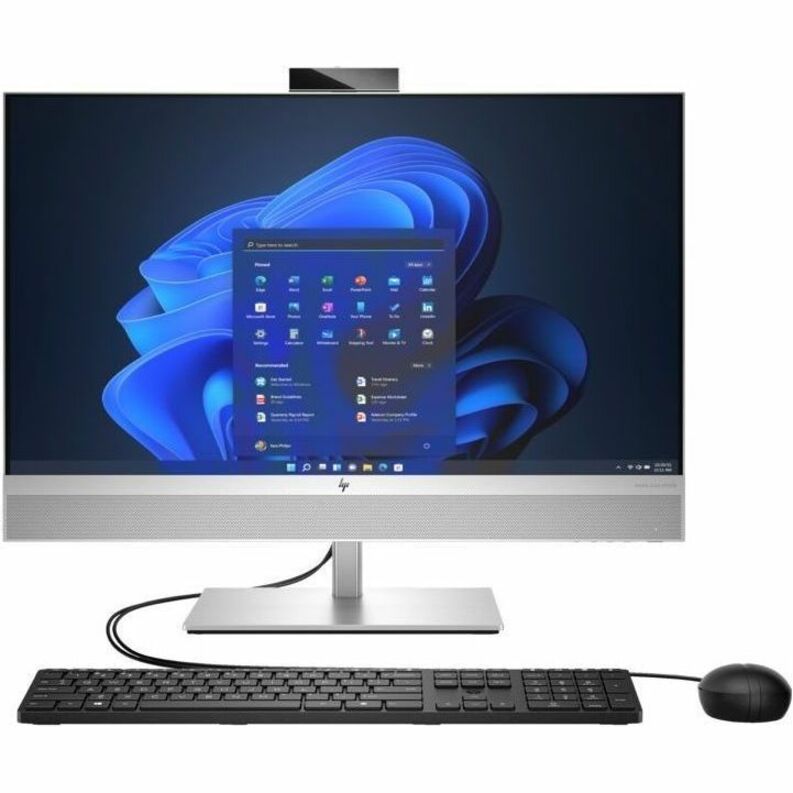 HP EliteOne 870 G9 All-in-One Computer - Intel Core i7 12th Gen i7-12700 - vPro Technology - 32 GB - 2 TB SSD - 27" Full HD - Desktop - Intel Q670 Chip - 1920 x 1080 - Windows 11 Pro - Intel UHD Graphics 770 DDR5 SDRAM - 240 W — front