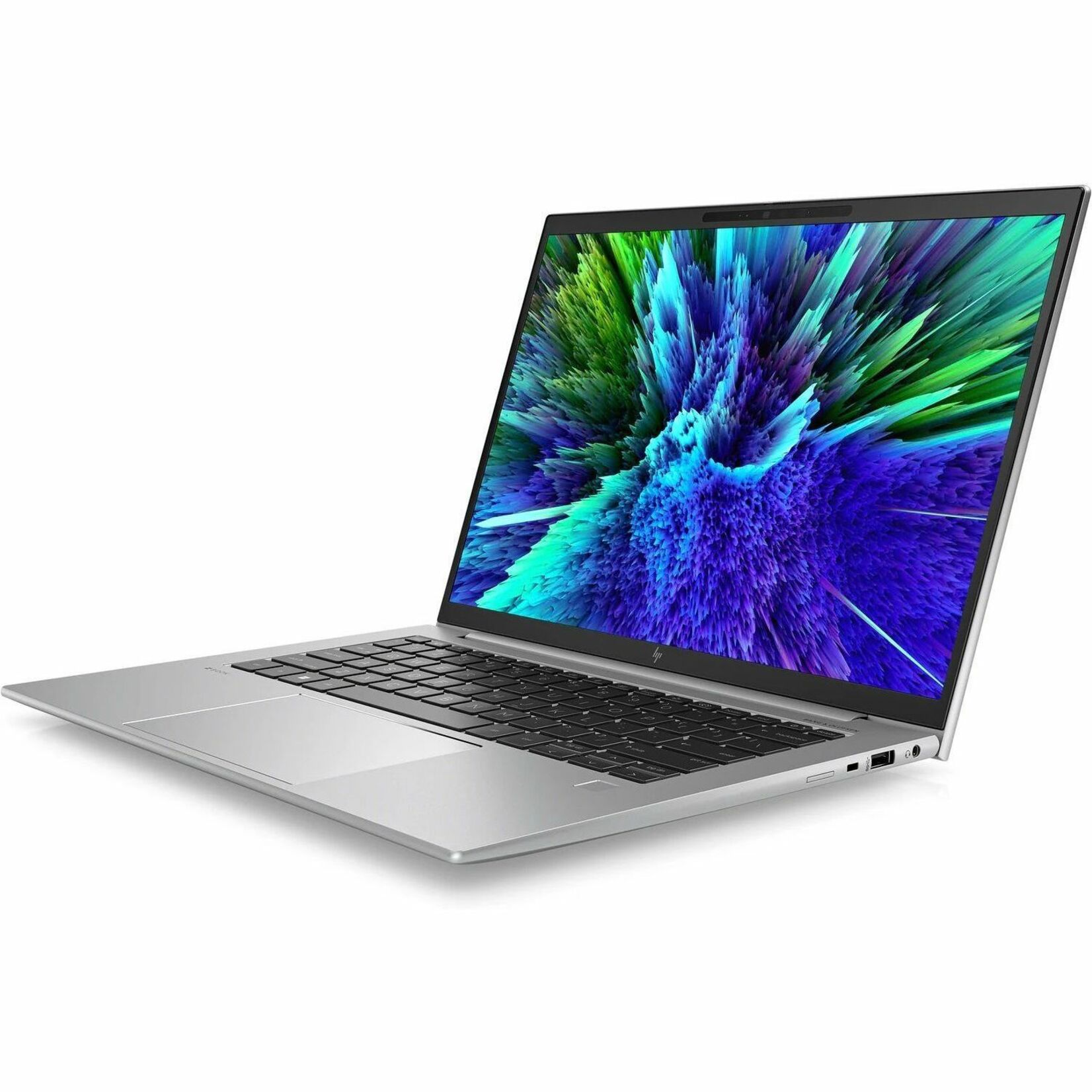 HP ZBook Firefly G10 14" Mobile Workstation - Intel Core i5 13th Gen i5-1345U - 16 GB - 256 GB SSD - Intel Chip - In-plane Switching (IPS) Technology, Eyesafe - Front Camera/Webcam - IEEE 802.11ax Wireless LAN Standard — alternate image2