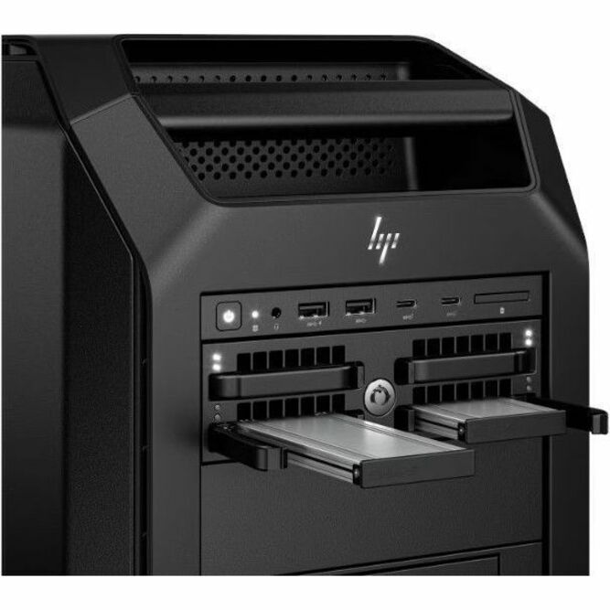 HP Z8 Fury G5 Workstation - 1 x Intel Xeon w5-3423 - 64 GB - 512 GB SSD - Tower - Black - Intel W790 Chip - Serial ATA/600 Controller - 0, 1, 5, 10 RAID Levels - Gigabit Ethernet — alternate image4