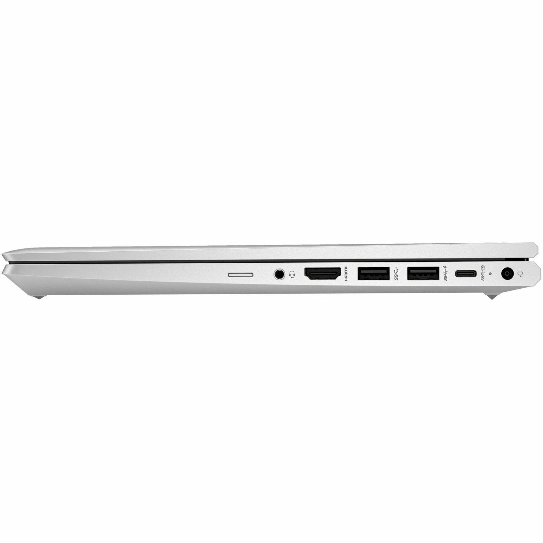 HP EliteBook 645 G10 14" Notebook - 60 Hz - AMD Ryzen 5 7530U - 16 GB - 256 GB SSD - AMD Chip - AMD Radeon Graphics - IEEE 802.11ax Wireless LAN Standard — left