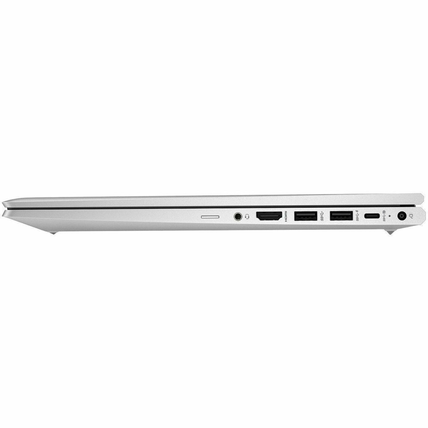 HP EliteBook 655 G10 15.6" Notebook - Full HD - 60 Hz - AMD Ryzen 5 7530U - 16 GB - 512 GB SSD - AMD Chip - 1920 x 1080 - AMD - In-plane Switching (IPS) Technology - Front Camera/Webcam - IEEE 802.11ax Wireless LAN Standard — left
