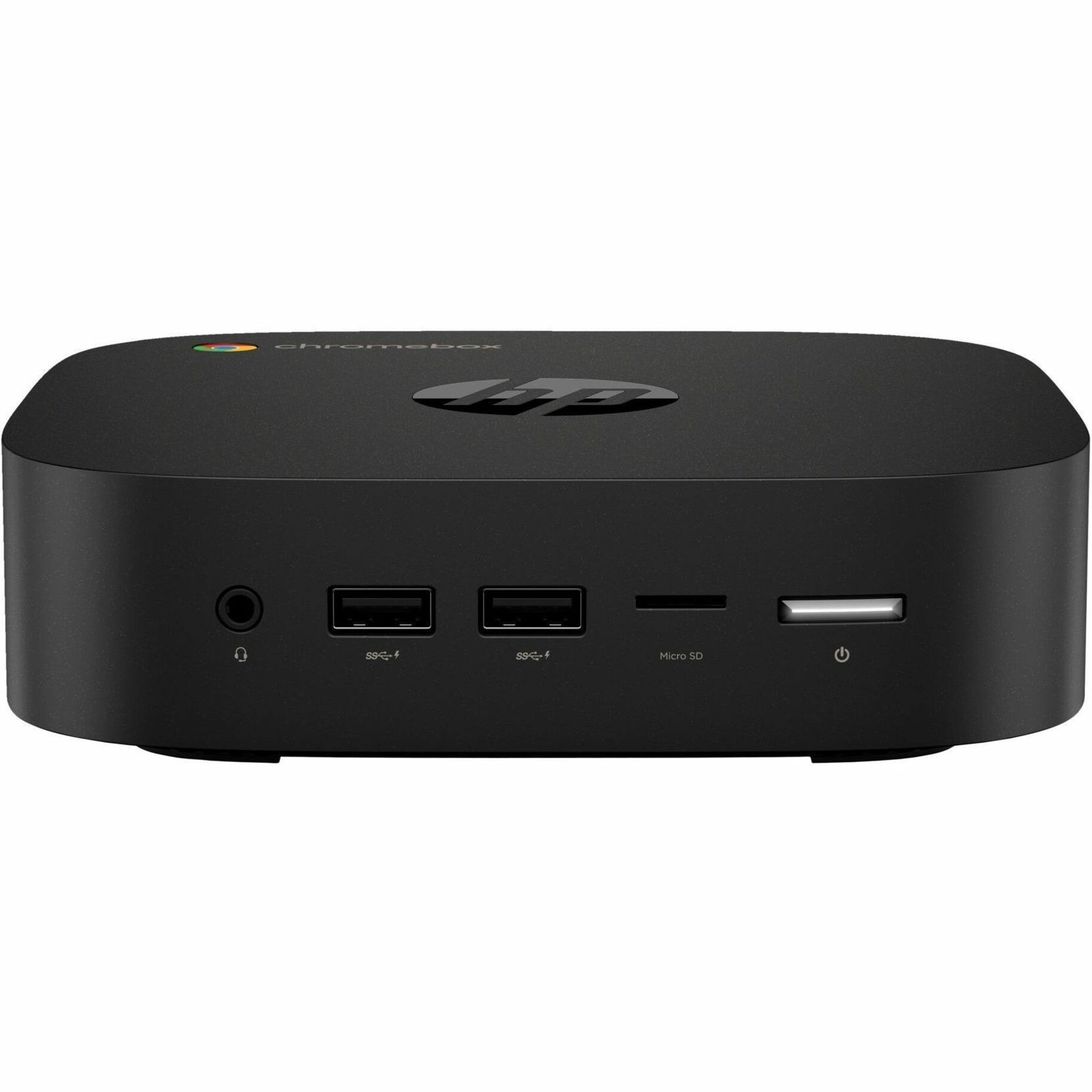 HP Chromebox G4 Chromebox - Intel Core i7 13th Gen i7-1365U - 32 GB - 256 GB SSD - Desktop Mini - Intel Chip - ChromeOS - 90 W — frontmaximum