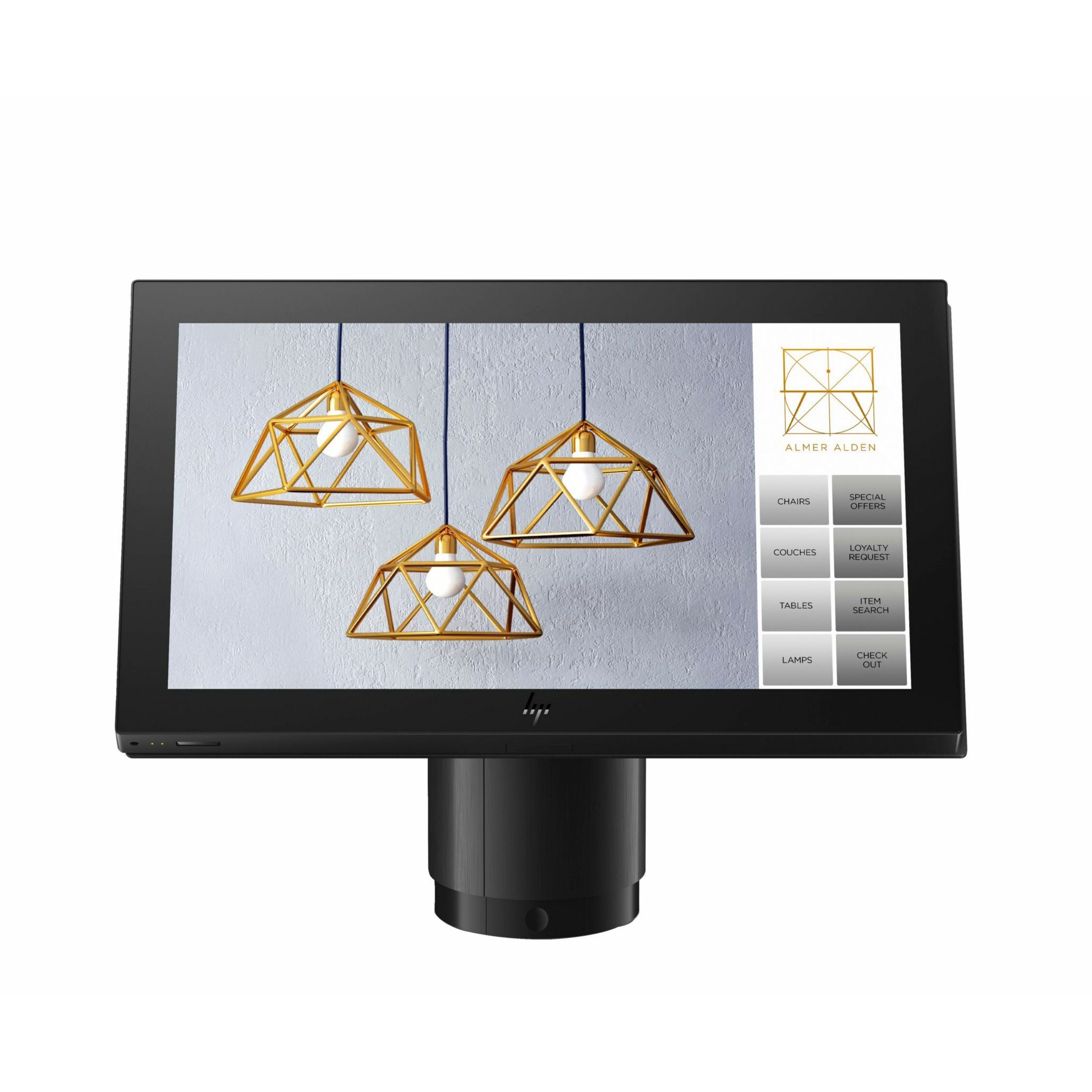 HP Engage One Pro POS Terminal - Core i3 i3-10100E 3.80 GHz - 8 GB DDR4 SDRAM - 256 GB SSD PCIe NVMe