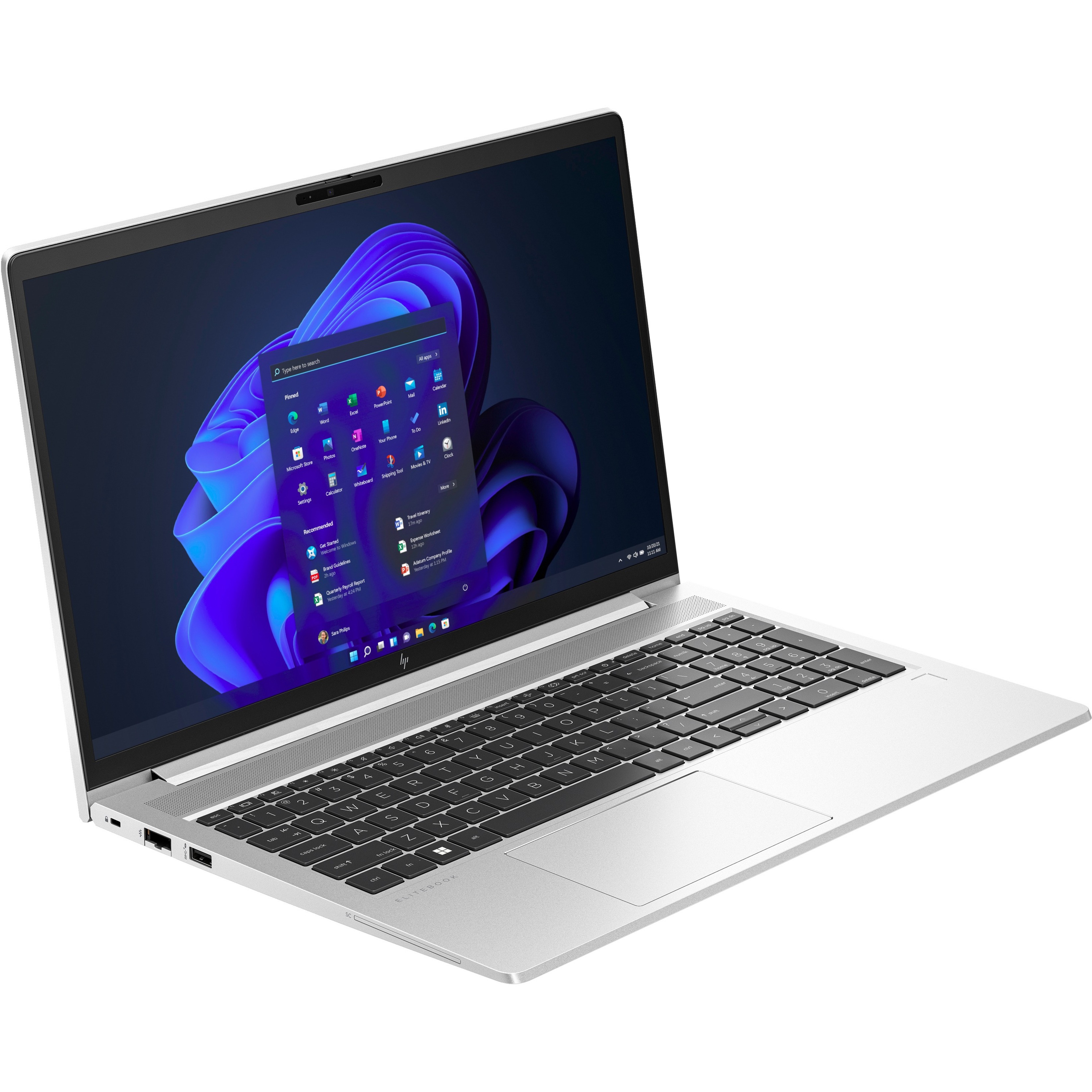 HP EliteBook 650 G10 15.6" Notebook - 60 Hz - Intel Core i5 13th Gen i5-1335U - vPro Technology - 8 GB - 512 GB SSD - Intel Chip - IEEE 802.11ax Wireless LAN Standard — alternate image1