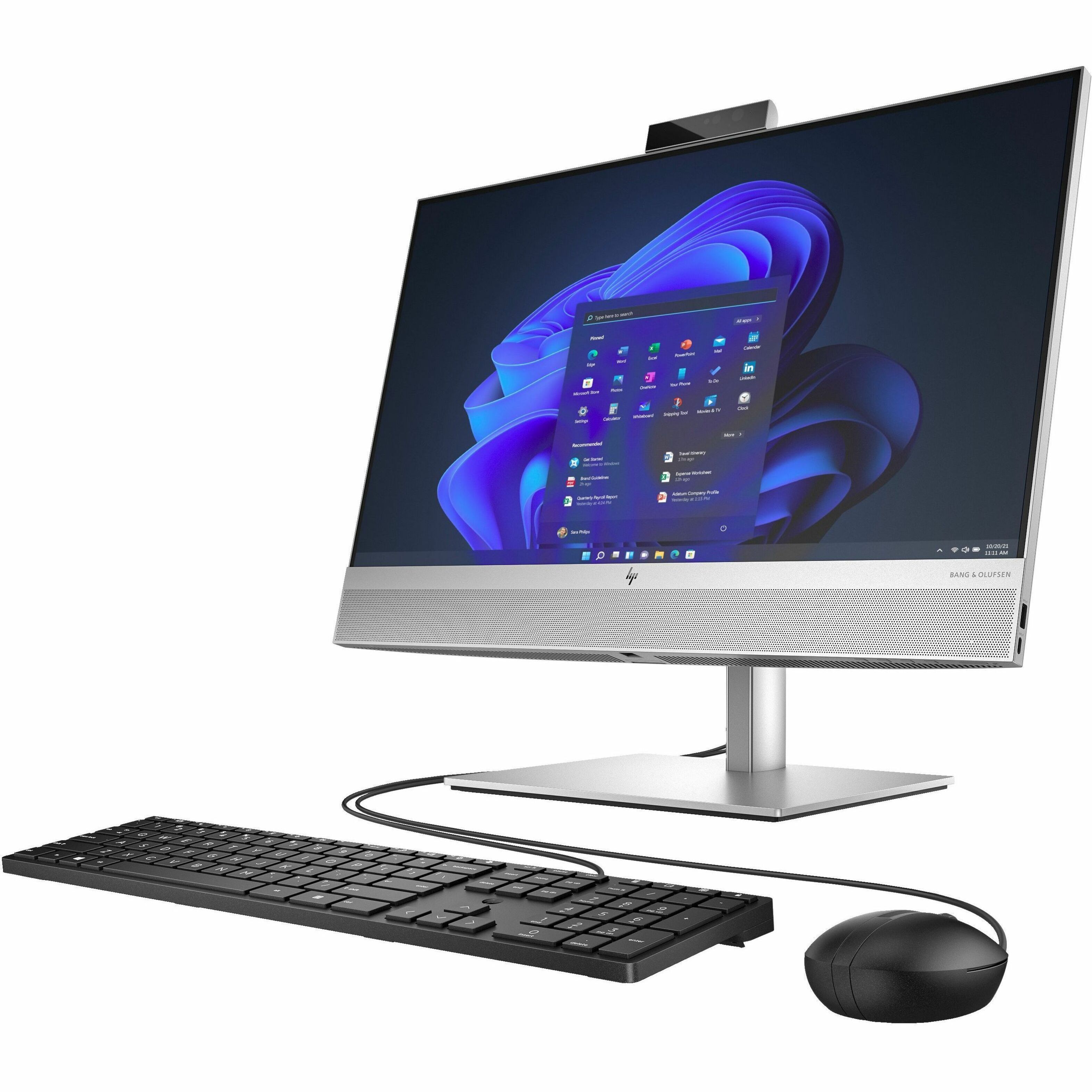 HP EliteOne 840 G9 All-in-One Computer - Intel Core i7 12th Gen i7-12700 - vPro Technology - 32 GB - 1 TB SSD - 23.8" Full HD - Desktop - Intel Q670 Chip - 1920 x 1080 — alternate image2