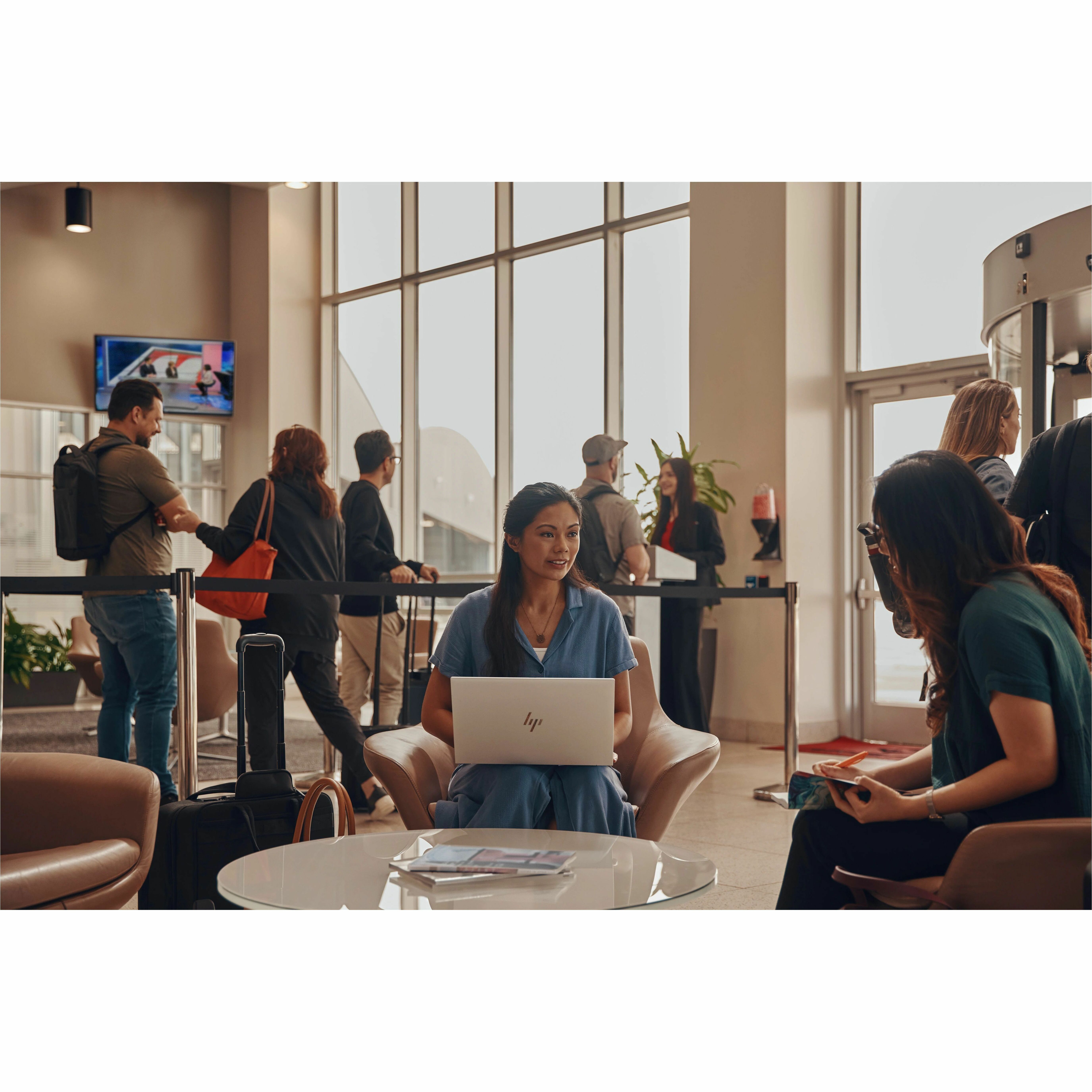 HP EliteBook 840 G10 14" Notebook - Intel Core i7 13th Gen i7-1370P - vPro Technology - 32 GB - 1 TB SSD - Intel Chip - Intel Iris Xe Graphics - IEEE 802.11ax Wireless LAN Standard — alternate image3