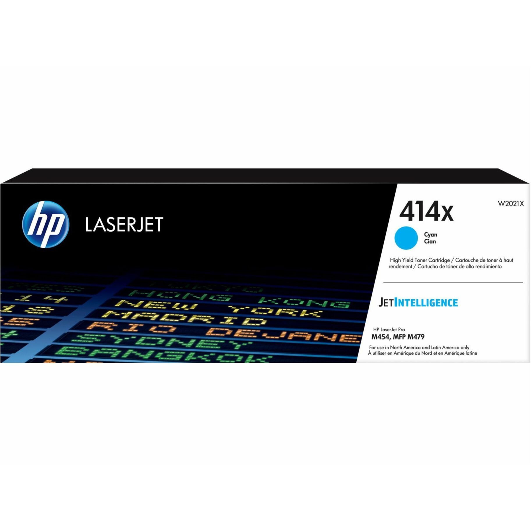 HP EvoCycle 414X Original Laser Toner Cartridge - Cyan Pack - 6000 Pages