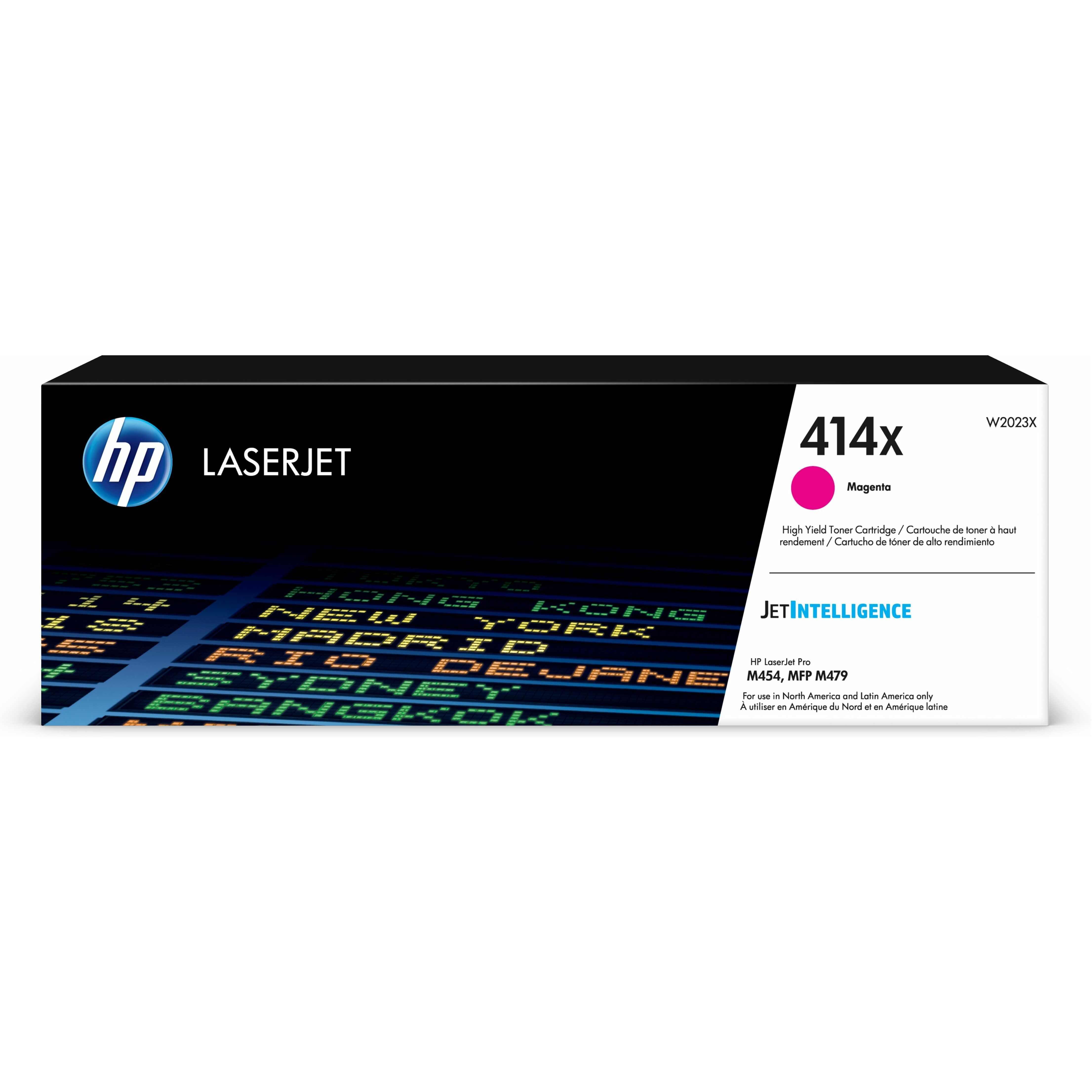 HP EvoCycle 414x Original High Yield Laser Toner Cartridge - Single Pack - Magenta - 1 Pack - 6000 Pages