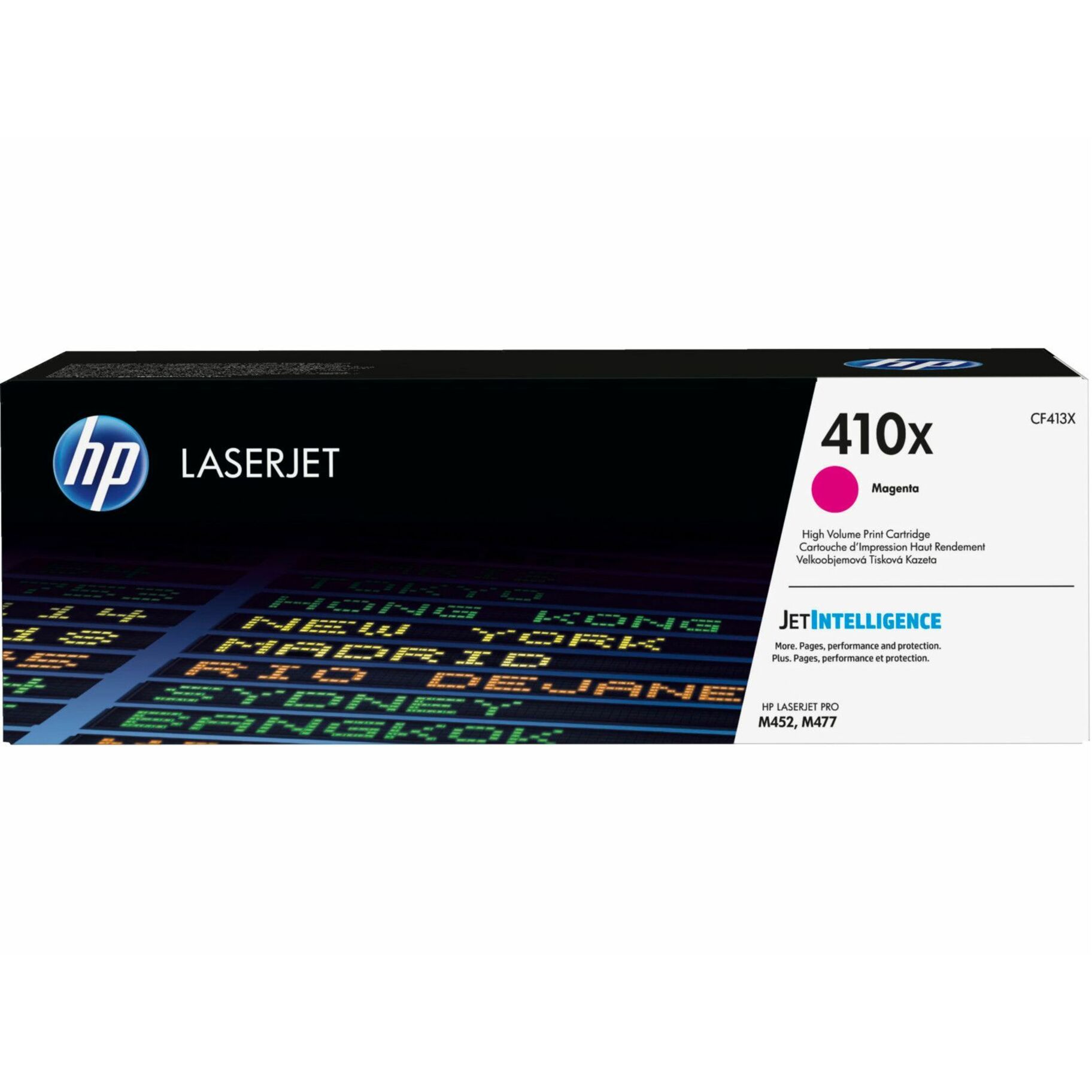 HP EvoCycle 410X Original High Yield Laser Toner Cartridge - Magenta - 1 Pack - 5000 Pages