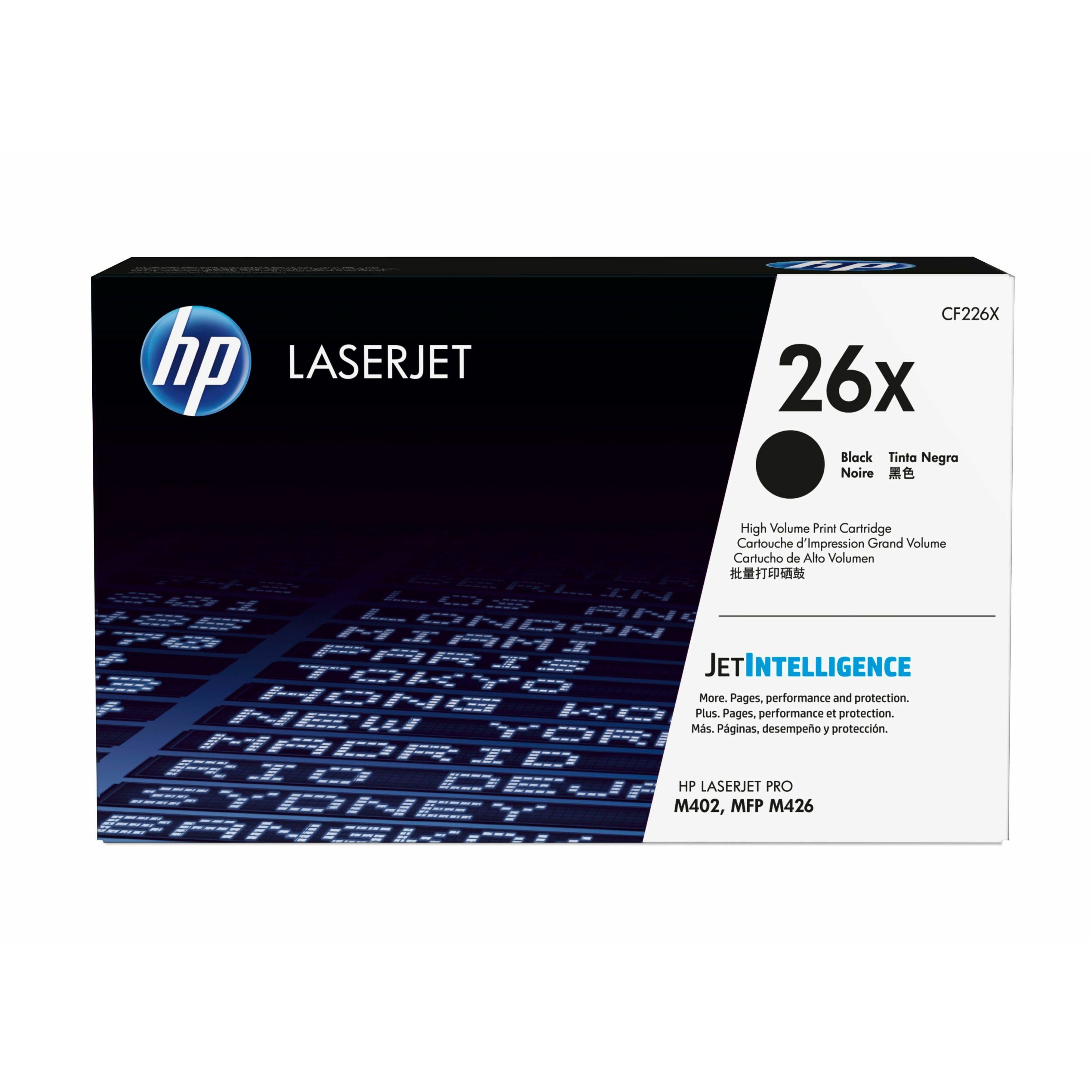 HP EvoCycle 26X Refurbished High Yield Laser Toner Cartridge - Black Pack - 9000 Pages