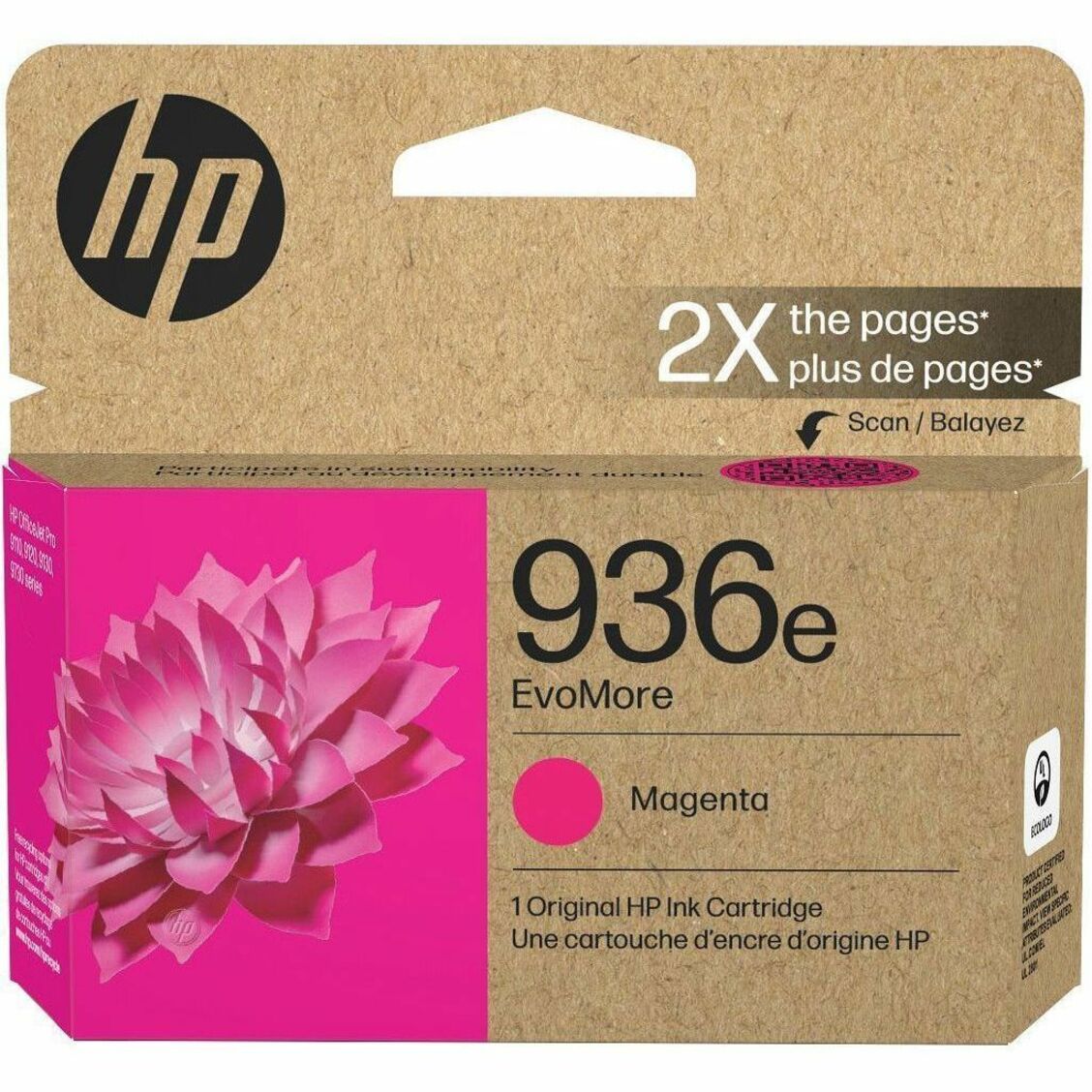 HP EvoMore 936e Original High Yield Inkjet Ink Cartridge
