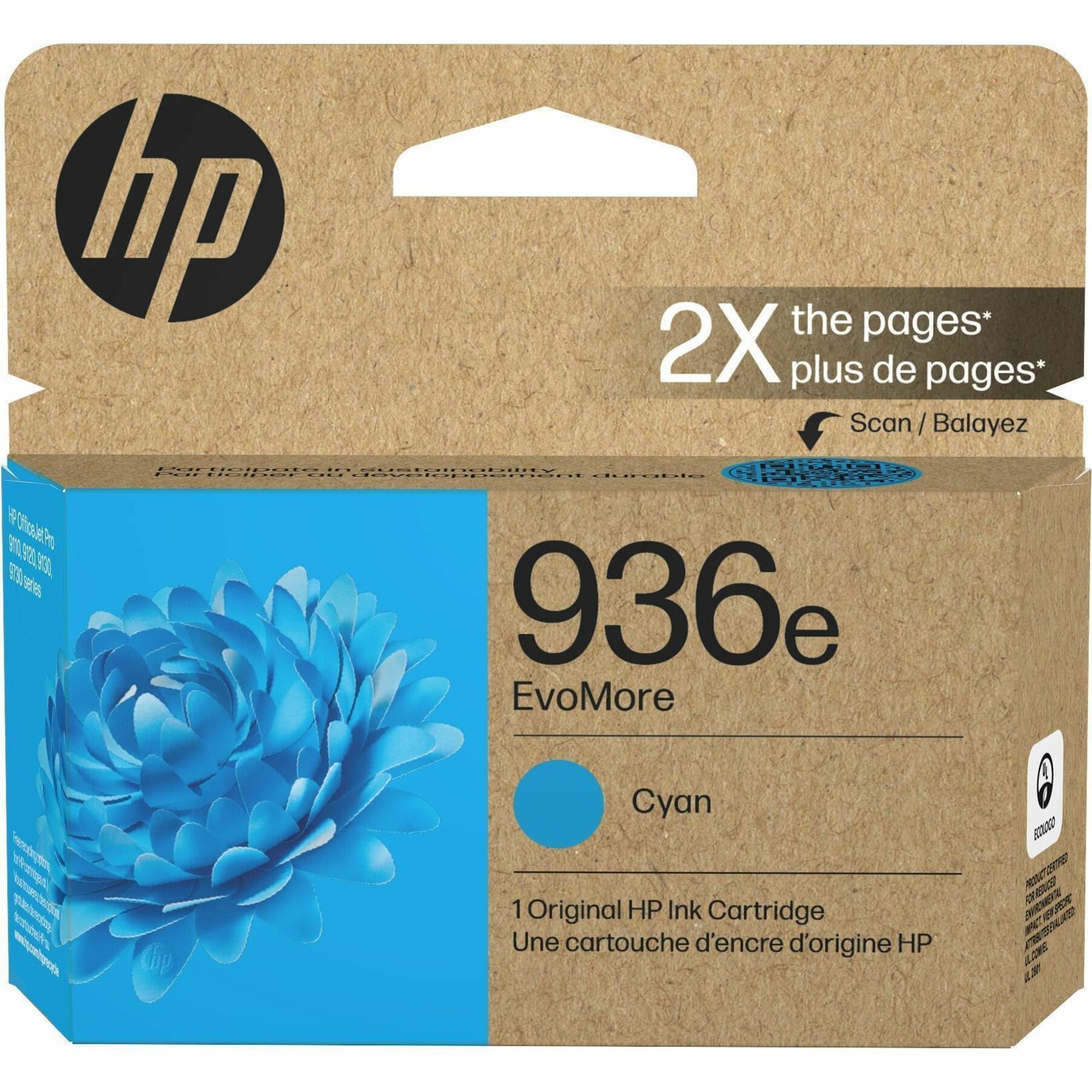 HP EvoMore 936e Original High Yield Inkjet Ink Cartridge