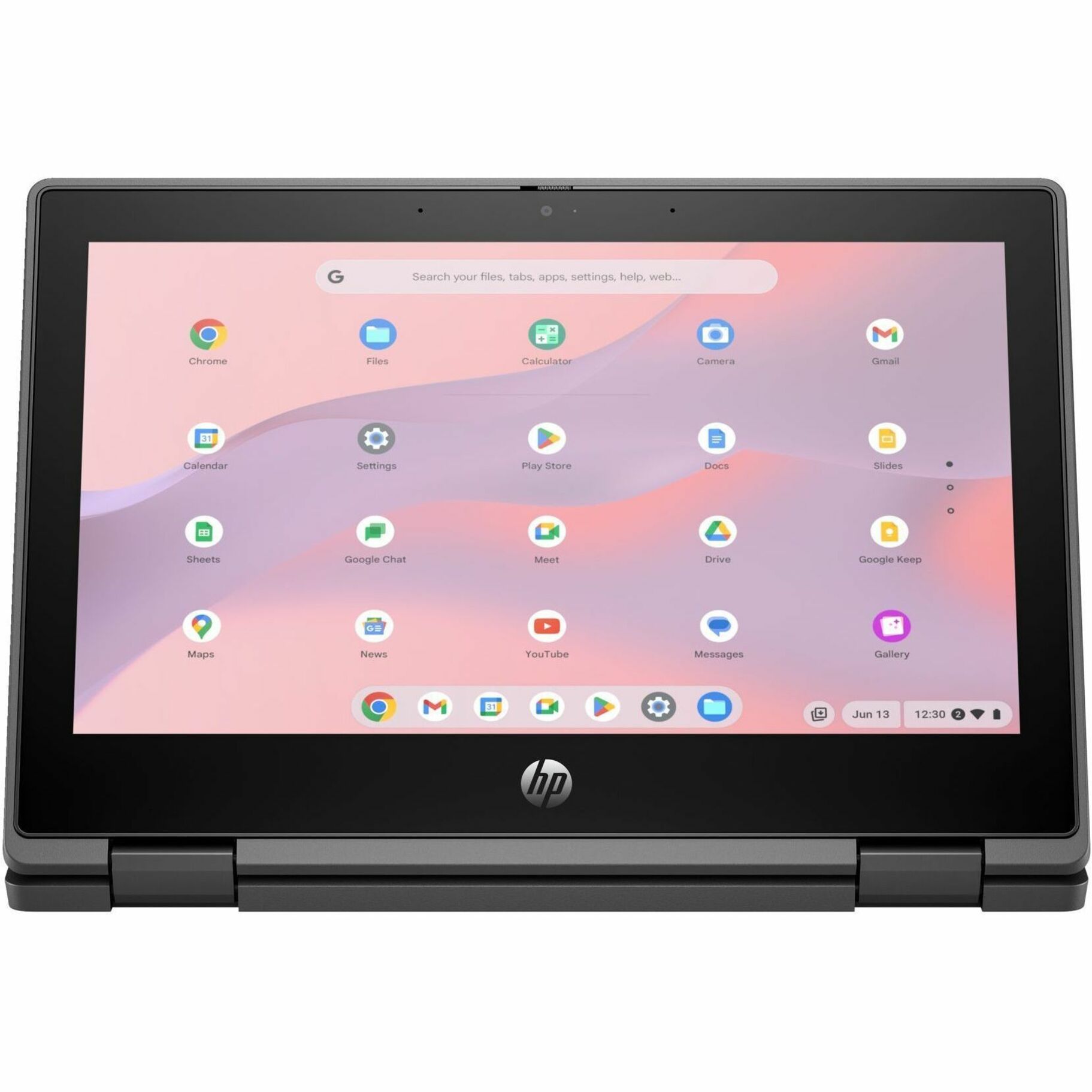 HP Fortis G5 11.6" Touchscreen Convertible 2 in 1 Chromebook - HD - Intel N-Series N100 - 8 GB - 64 GB Flash Memory - English Keyboard - Jack Black - Smart Buy - Intel Chip - 1366 x 768 - ChromeOS - Intel UHD Graphics - BrightView - Front Camera/Webcam - IEEE 802.11ax Wireless LAN Standard — alternate image5
