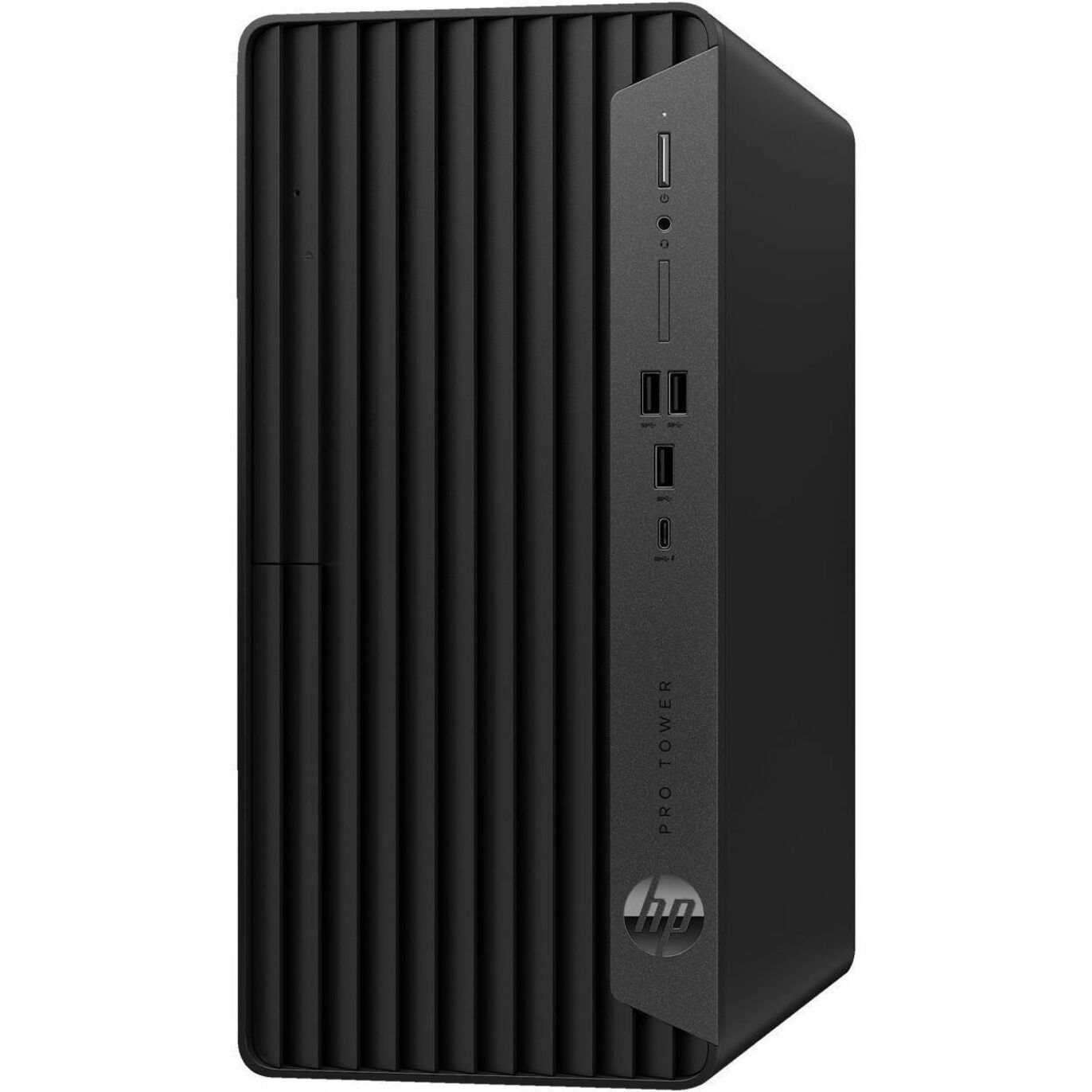 HP Pro Tower 400 G9 Desktop Computer - Intel Core i5 13th Gen i5-13500 - 16 GB - 256 GB SSD - Tower - Intel Q670 Chip — left
