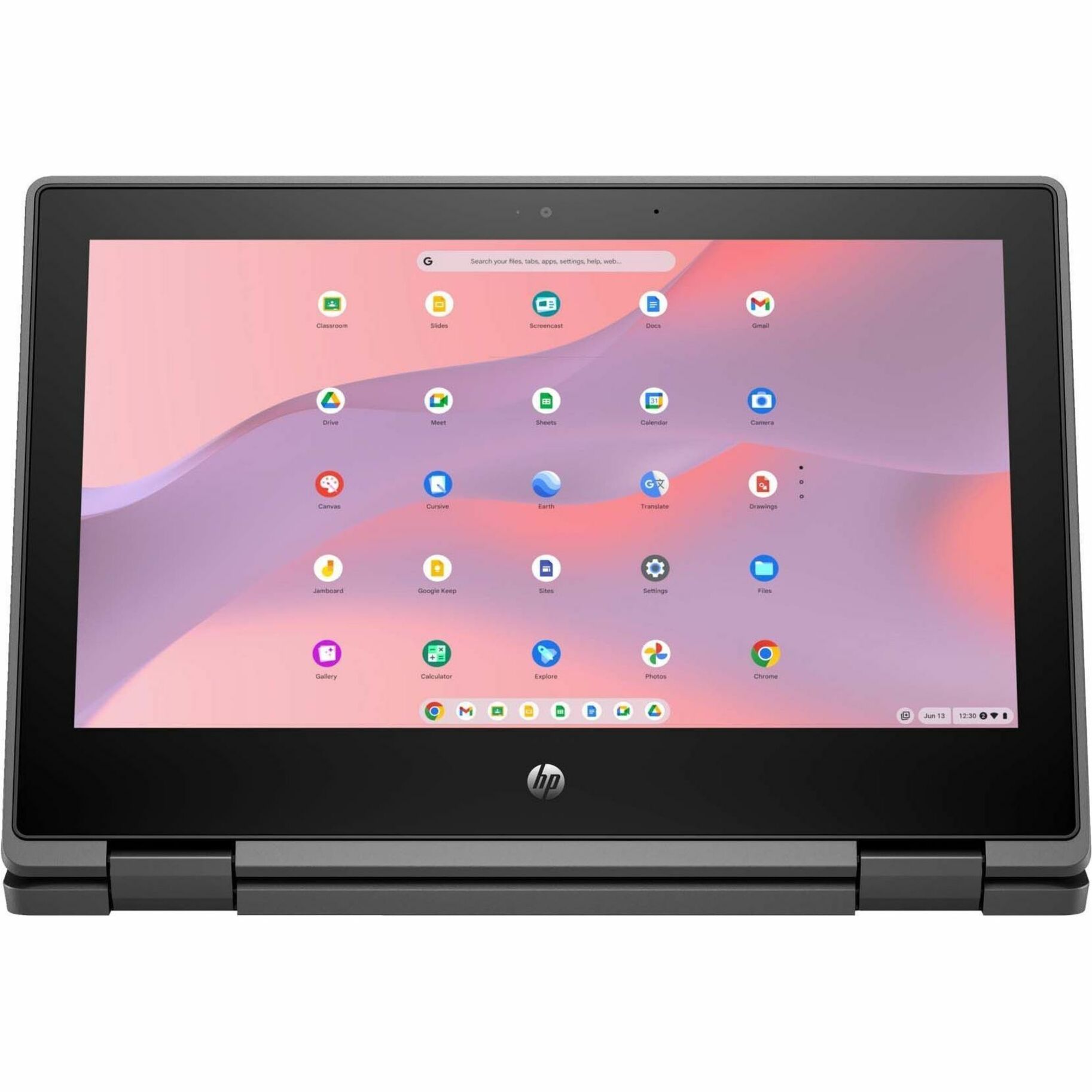 HP Fortis x360 G3 J 11.6" Touchscreen Convertible 2 in 1 Chromebook - HD - 60 Hz - Intel Celeron N5100 - 8 GB - 32 GB Flash Memory - Intel Chip - 1366 x 768 - ChromeOS - Intel UHD Graphics - In-plane Switching (IPS) Technology, BrightView - 11 Hours Battery Run Time - IEEE 802.11ax Wireless LAN Standard — alternate image5