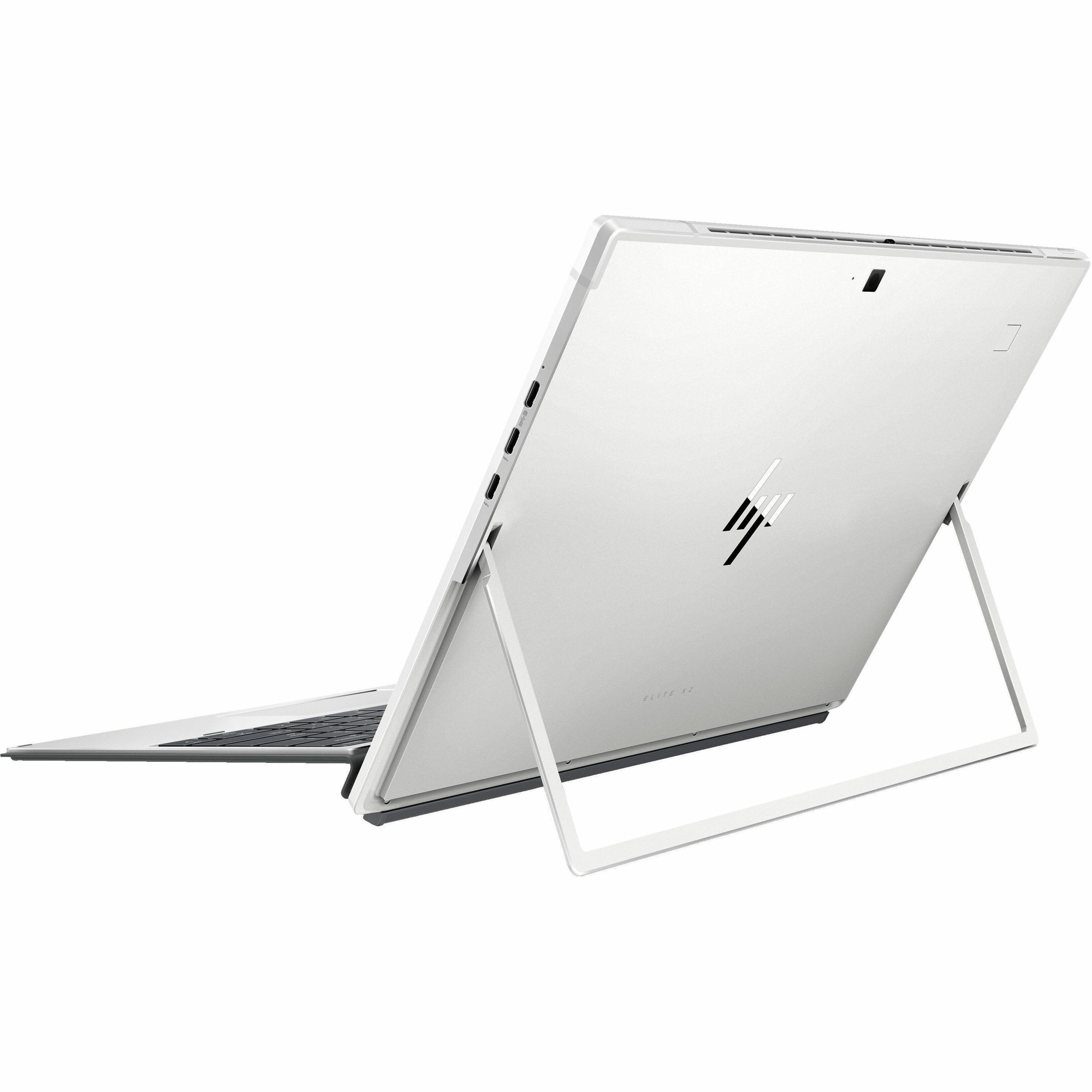 HP Elite x2 G8 13" Touchscreen Detachable 2 in 1 Notebook - WUXGA+ - 60 Hz - Intel Core i5 11th Gen i5-1145G7 - 16 GB - 256 GB SSD - Intel Chip - LTE Advanced - 1920 x 1280 - BrightView, In-plane Switching (IPS) Technology - Front Camera/Webcam - 11 Hours Battery Run Time - 4G - IEEE 802.11ax Wireless LAN Standard — alternate image2