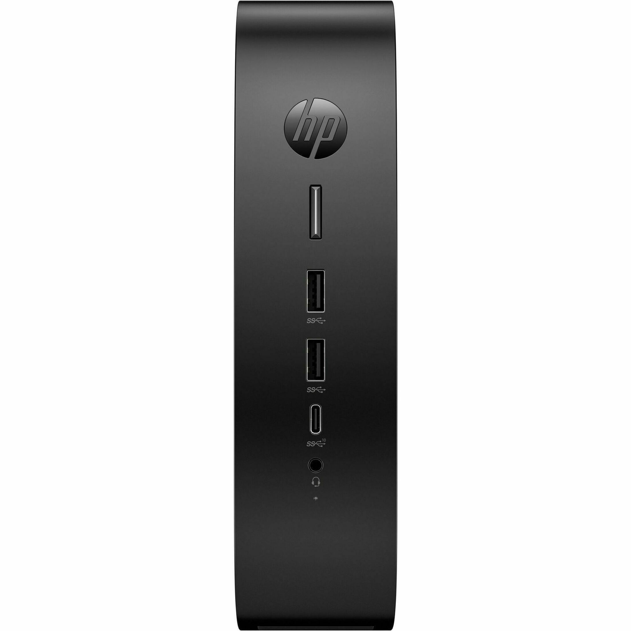 HP Elite t755 Thin Client Ryzen V2546 Hexa-core (6 Core) 3 GHz - TAA Compliant - AMD Chip - 8 GB RAM DDR4 SDRAM - DDR4-3200/PC4-25600 - 32 GB Flash - Gigabit Ethernet - HP Smart Zero Core - IEEE 802.11ax - Bluetooth 5.3 - DisplayPort - Network (RJ-45) - 7 Total USB Port(s) - 2 USB 2.0 Port(s) - USB Type-C - 90 W