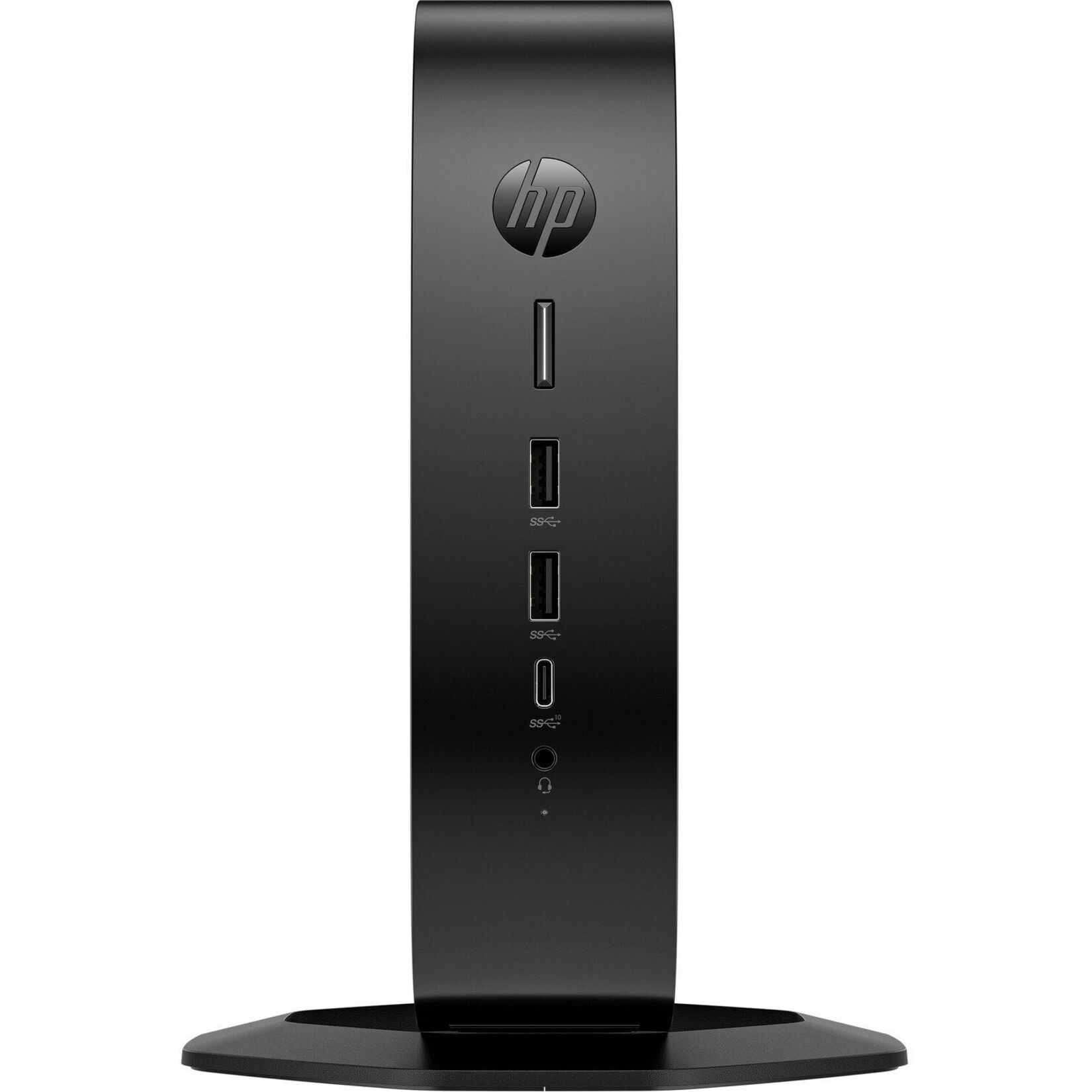 HP Elite t755 Thin Client Ryzen V2546 Hexa-core (6 Core) 3 GHz - TAA Compliant - AMD Chip - 16 GB RAM DDR4 SDRAM - DDR4-3200/PC4-25600 - 256 GB SSD - Gigabit Ethernet - Windows 10 IoT Enterprise LTSC 2021English) - IEEE 802.11ax - Bluetooth 5.3 - DisplayPort - Network (RJ-45) - 7 Total USB Port(s) - 2 USB 2.0 Port(s) - USB Type-C - English Keyboard - 90 W