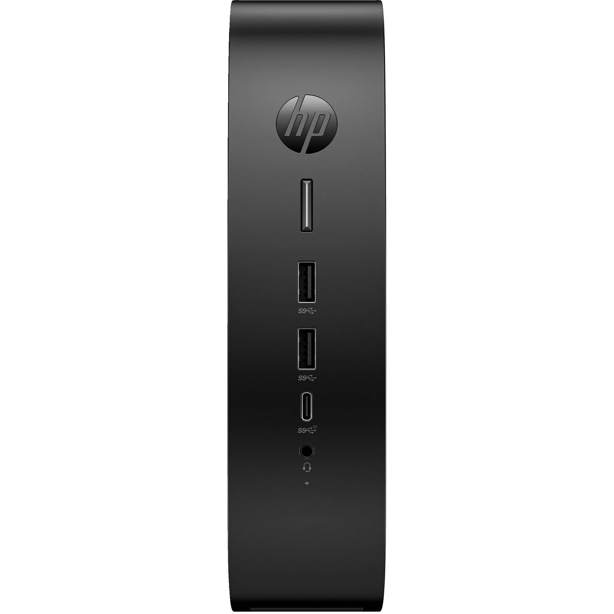 HP Elite t755 Thin Client Ryzen V2546 Hexa-core (6 Core) 3 GHz - TAA Compliant - AMD Chip - 8 GB RAM DDR4 SDRAM - DDR4-3200/PC4-25600 - 32 GB Flash - Gigabit Ethernet - HP Smart Zero Core - IEEE 802.11ax - Bluetooth 5.3 - DisplayPort - Network (RJ-45) - 7 Total USB Port(s) - 2 USB 2.0 Port(s) - USB Type-C - 90 W