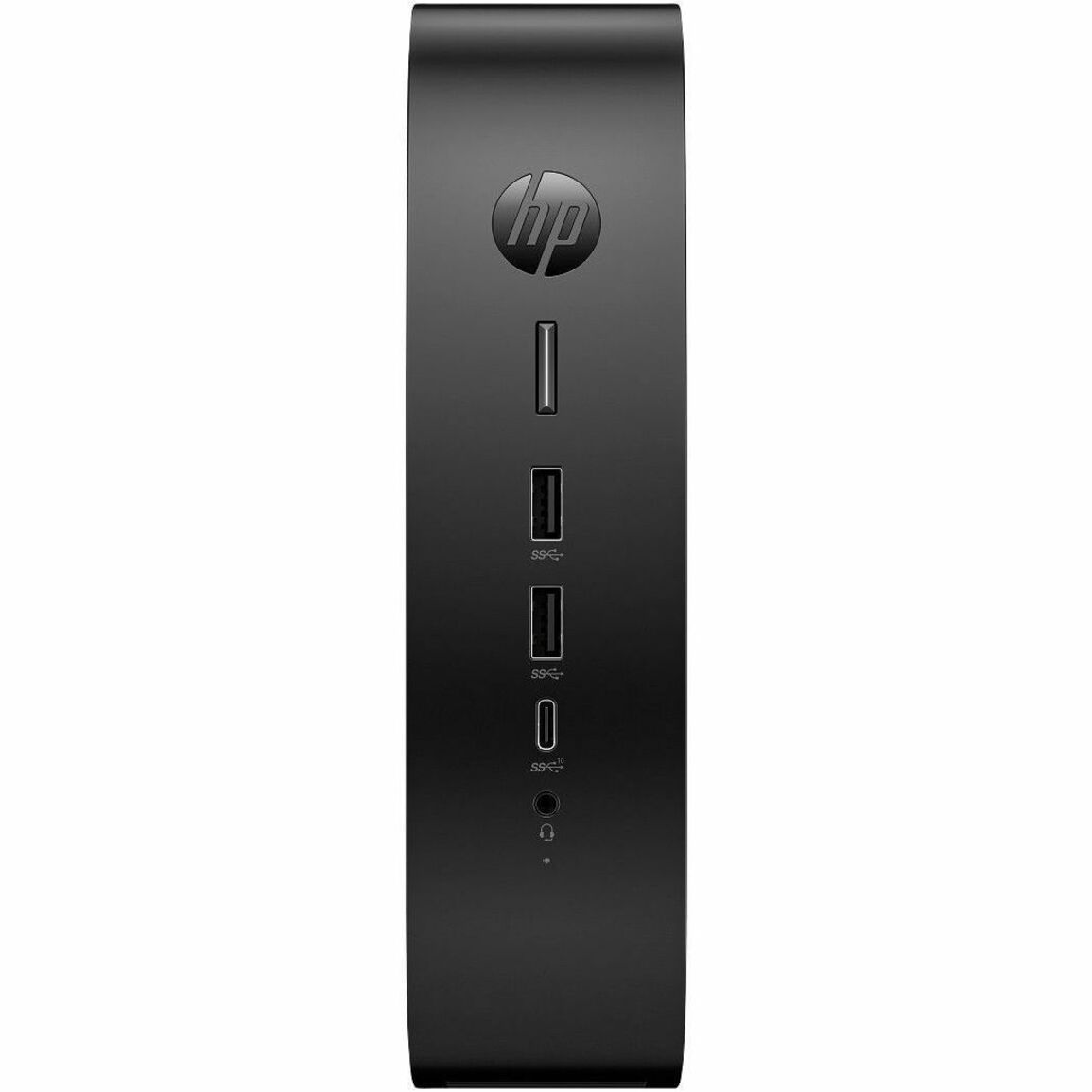 HP Elite t755 Thin Client - AMD Ryzen Embedded V2546 Hexa-core (6 Core) 3 GHz - TAA Compliant - AMD Chip - 8 GB RAM DDR4 SDRAM - DDR4-3200/PC4-25600 - 32 GB Flash - AMD - Gigabit Ethernet - HP ThinPro - DisplayPort - Network (RJ-45) - 7 Total USB Port(s) - 2 USB 2.0 Port(s) - USB Type-C - 90 W
