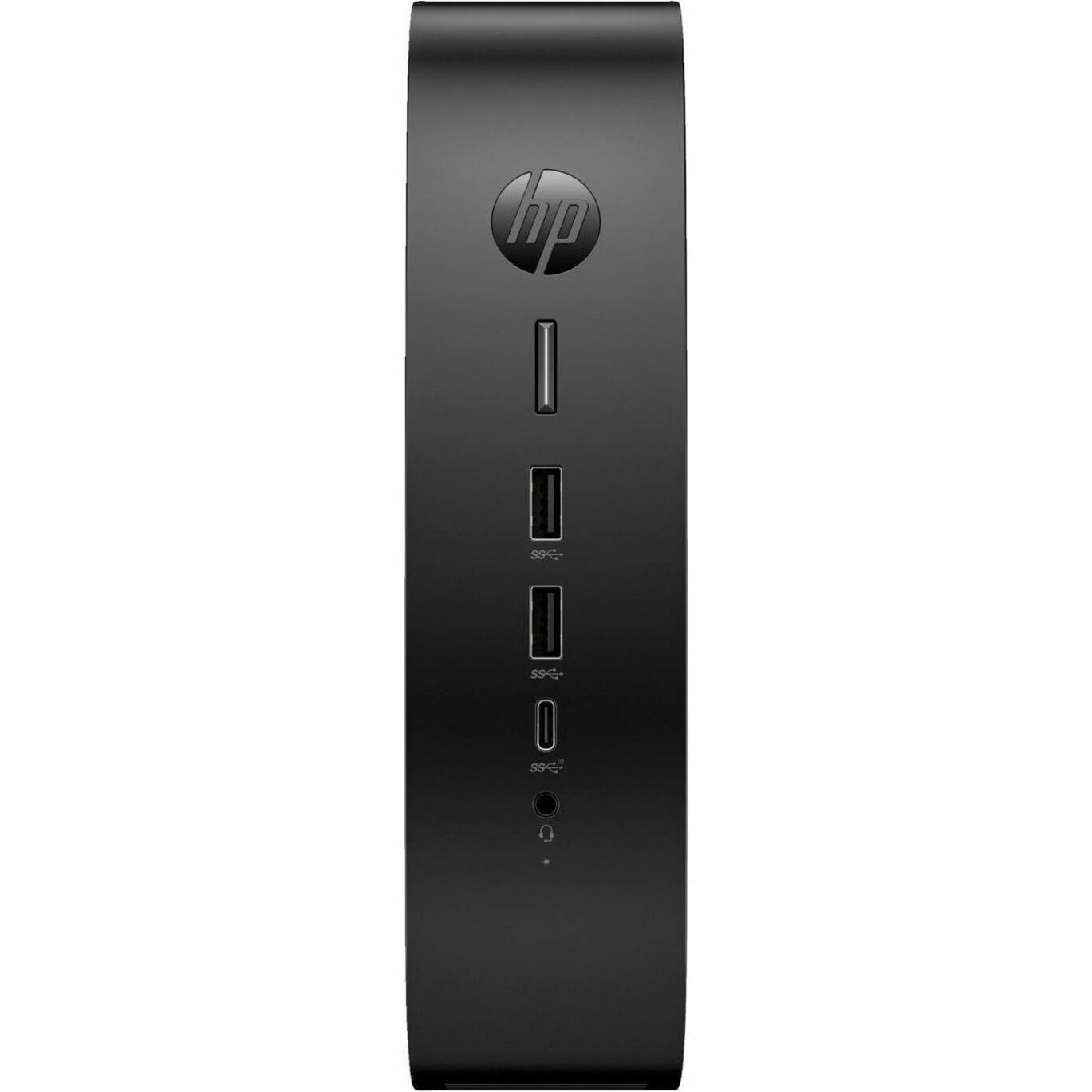 HP Elite t755 Thin Client Ryzen V2546 Hexa-core (6 Core) 3 GHz - TAA Compliant - AMD Chip - 8 GB RAM DDR4 SDRAM - DDR4-3200/PC4-25600 - 256 GB SSD - Gigabit Ethernet - Windows 10 IoT Enterprise - IEEE 802.11ax - Bluetooth 5.3 - DisplayPort - Network (RJ-45) - 7 Total USB Port(s) - 2 USB 2.0 Port(s) - USB Type-C - 90 W