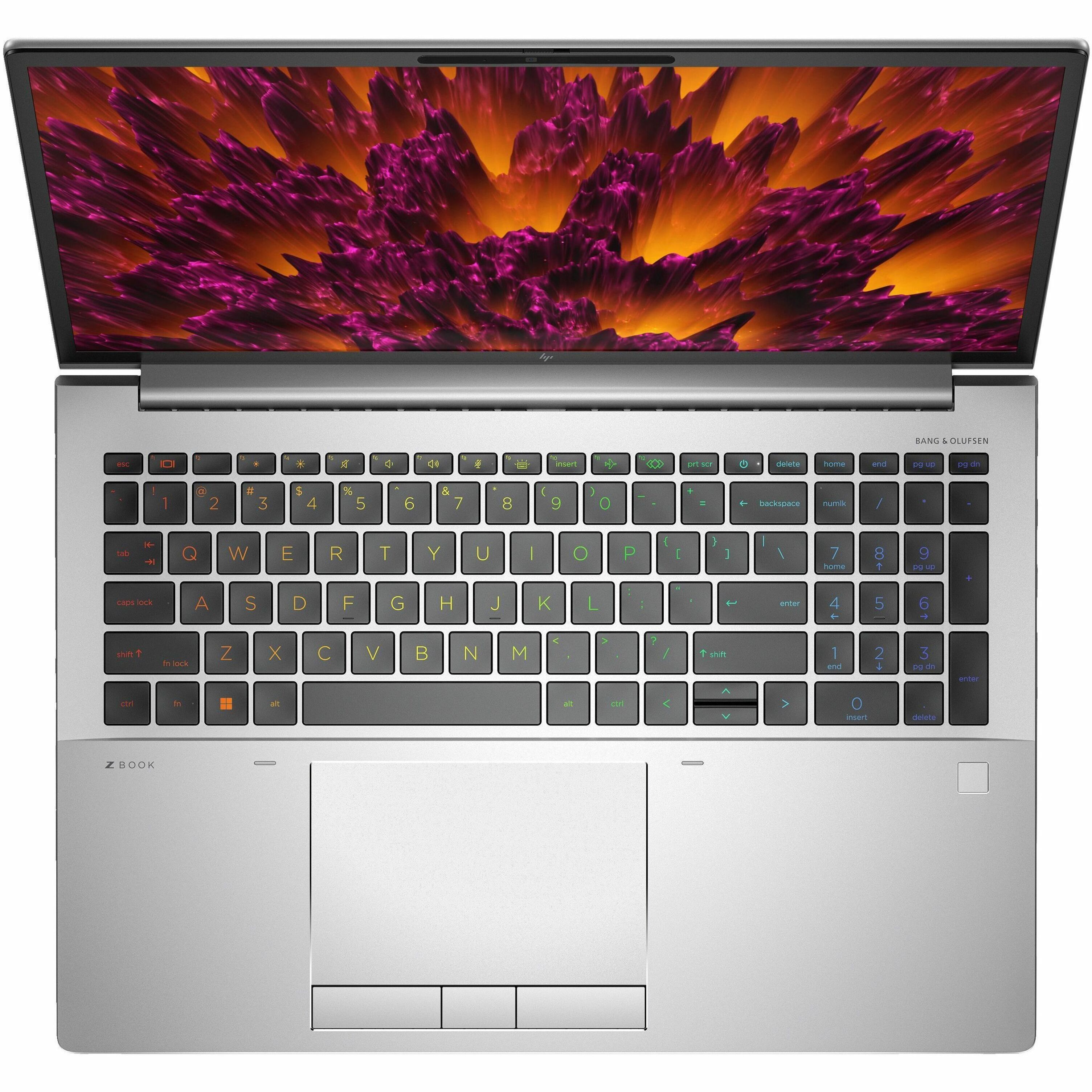 HP ZBook Fury G10 16" Mobile Workstation - WUXGA - 60 Hz - Intel Core i7 13th Gen i7-13850HX - 64 GB - Intel WM790 Chip - 1920 x 1200 - In-plane Switching (IPS) Technology - Front Camera/Webcam - 17.23 Hours Battery Run Time - IEEE 802.11ax Wireless LAN Standard — alternate image2