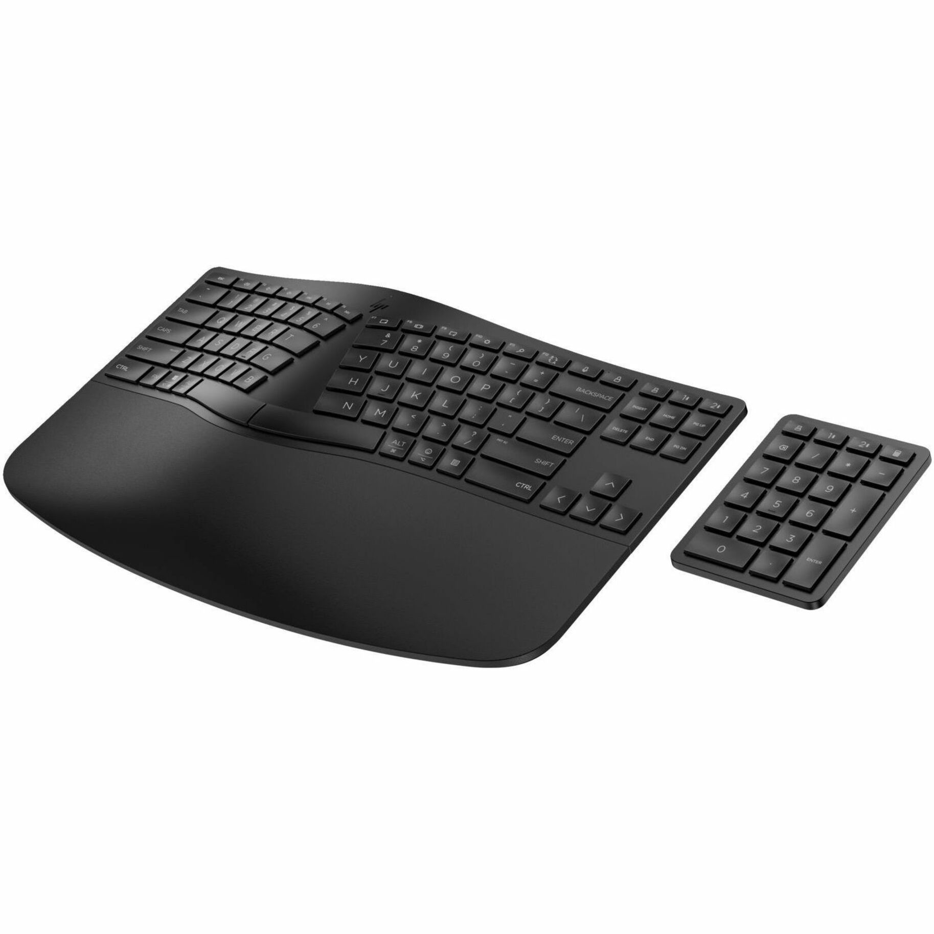 HP 965 Keyboard - Wireless Connectivity - Bluetooth - 33 ft - USB Type A Interface - Dictation, Language Switch Hot Key(s) - Windows 10, Windows 11, Mac OS, ChromeOS - English (US) - Notebook - PC, Mac - Scissors Keyswitch - AA Battery Size Supported - Black
