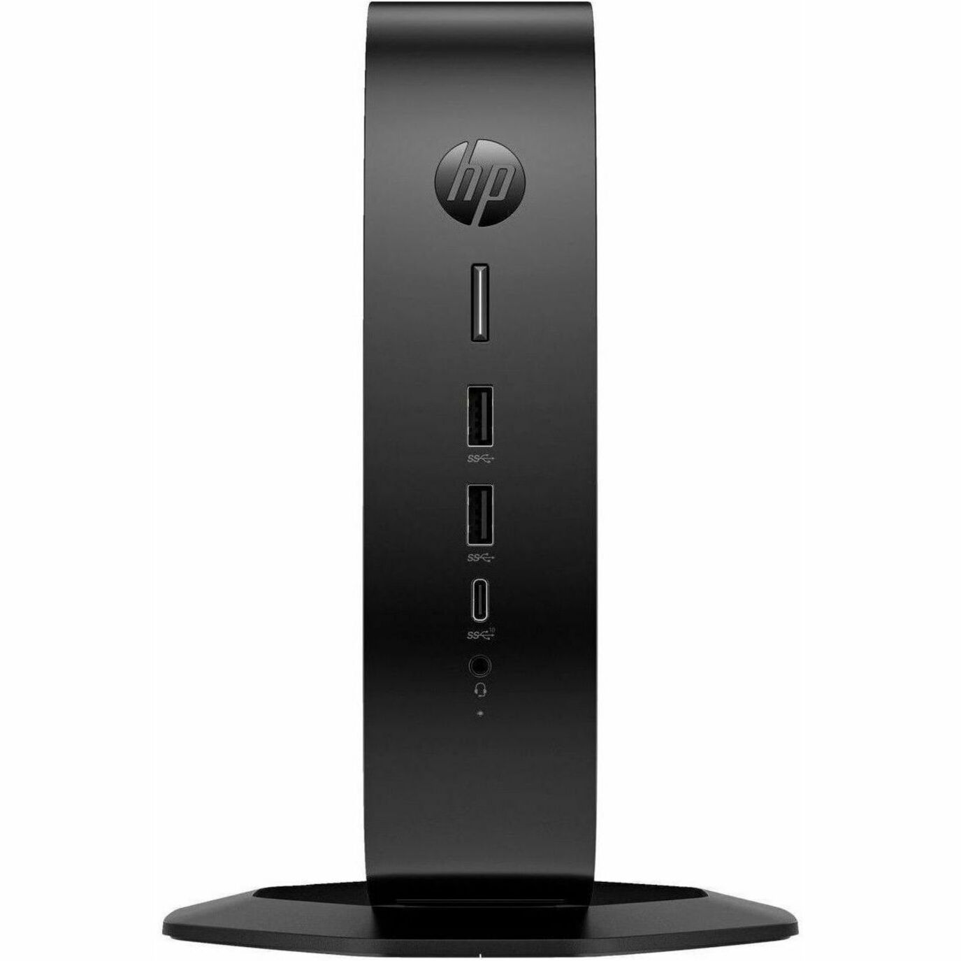 HP Elite t755 Thin Client Ryzen V2546 Hexa-core (6 Core) 3 GHz - TAA Compliant - AMD Chip - 8 GB RAM DDR4 SDRAM - DDR4-3200/PC4-25600 - 32 GB Flash - Gigabit Ethernet - HP ThinPro - DisplayPort - Network (RJ-45) - 7 Total USB Port(s) - 2 USB 2.0 Port(s) - USB Type-C - 90 W — alternate image1