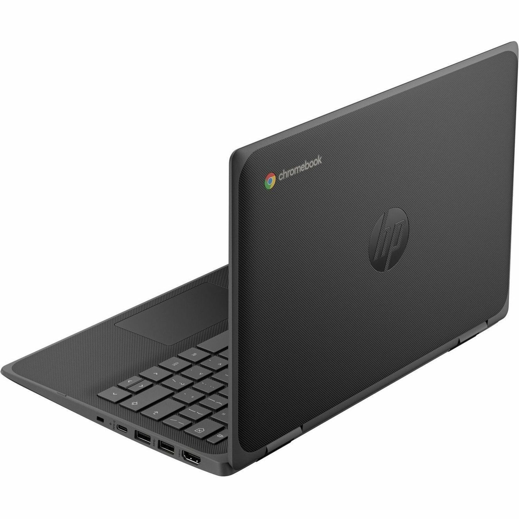 HP Pro x360 Fortis 11 G5 11.6" Touchscreen Rugged Convertible 2 in 1 Chromebook - HD - Intel N-Series N100 - 8 GB - 64 GB Flash Memory - English Keyboard - Jack Black - Smart Buy - Intel Chip - 1366 x 768 - ChromeOS - Intel UHD Graphics - BrightView - Front Camera/Webcam - IEEE 802.11ax Wireless LAN Standard — alternate image1