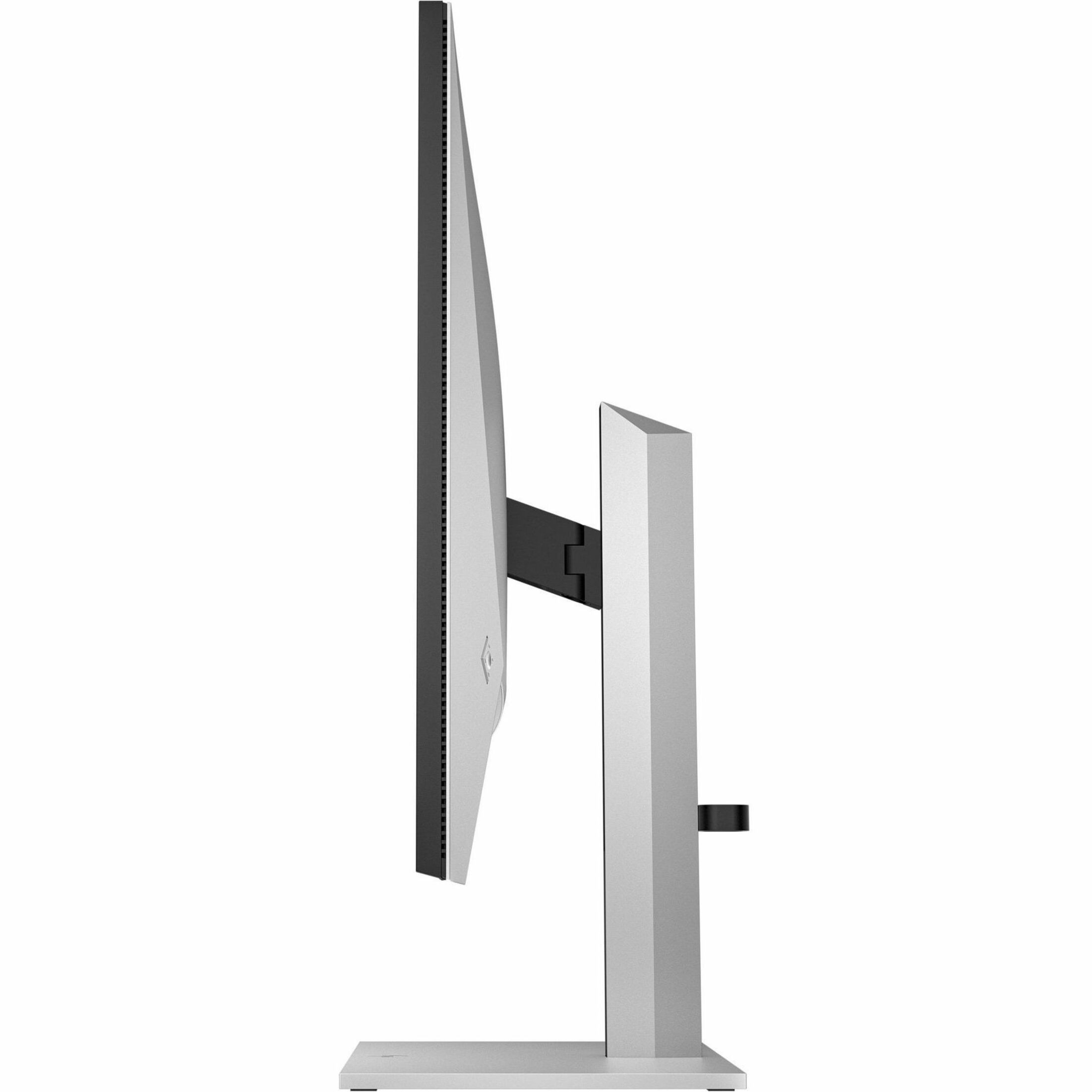 HP 7 Pro 732pk 32" Class 4K UHD LED Monitor - 16:9 - Black, Gray - 31.5" Viewable - In-plane Switching (IPS) Black Technology - Edge LED Backlight - 3840 x 2160 - 400 Nit - 5 ms - 60 Hz Refresh Rate - Swivel, Height, Pivot, Tilt - USB Type-C - HDMI - DisplayPort - VESA Mount Compatible - KVM Switch, USB Hub — left