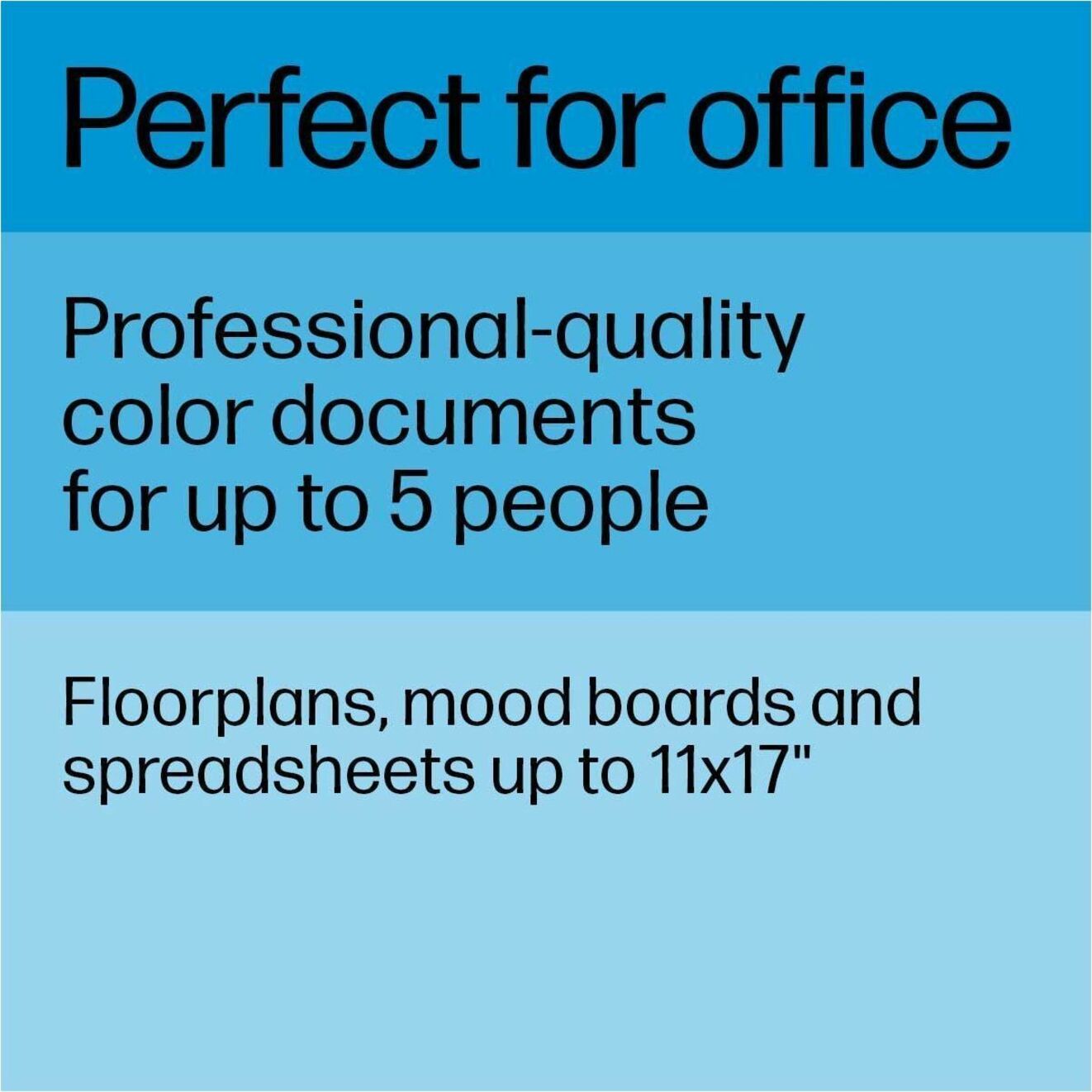 HP Officejet Pro 9730e Wired & Wireless Inkjet Multifunction Printer - Color - Copier/Printer/Scanner - 4800 x 1200 dpi Print - Automatic Duplex Print - Up to 30000 Pages Monthly - Color Flatbed, ADF, CIS Scanner - 1200 dpi Optical Scan - Ethernet - Wireless LAN - Apple AirPrint, Mopria, HP Smart App, ChromeOS, Wi-Fi Direct - USB - For Plain Paper Print — alternate image3