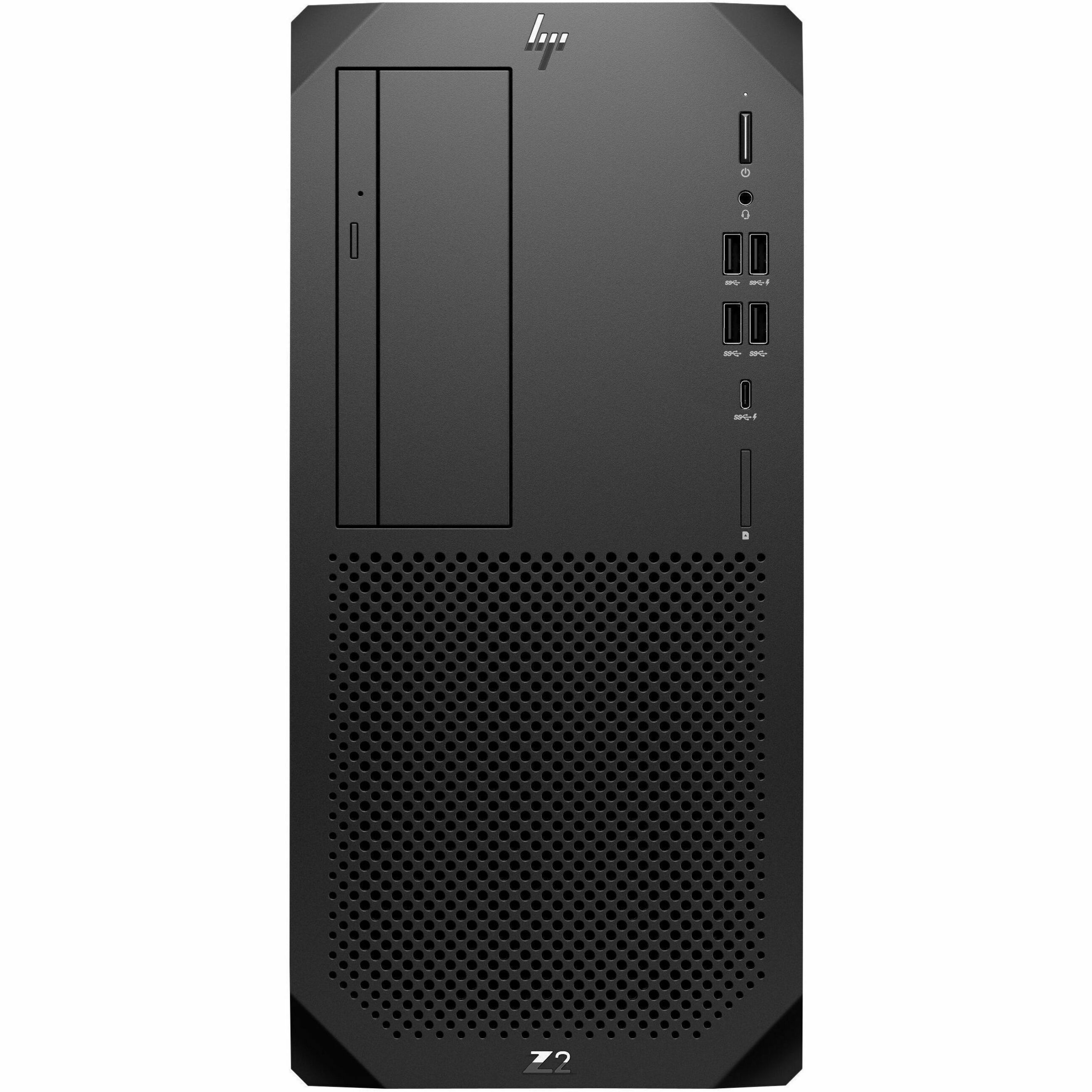 HP Z2 G9 Workstation - 1 x Intel Core i9 14th Gen i9-14900K - 32 GB - Tower - Black - Intel W680 Chip - Serial ATA/600, NVMe Controller - 0, 1 RAID Levels - Gigabit Ethernet