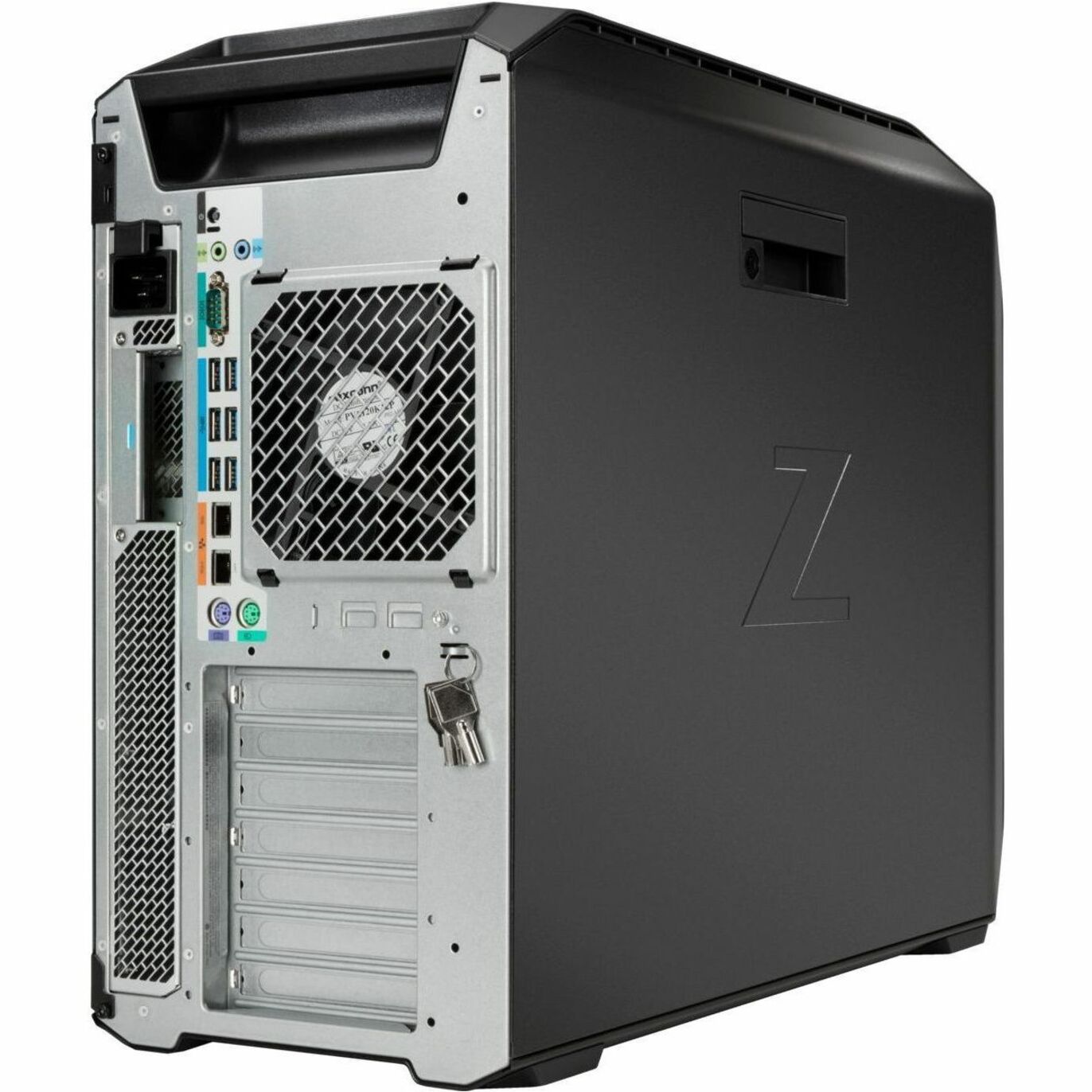 HP Z8 G4 Workstation - Xeon Gold 2nd Gen 6242R - 1.50 TB - Tower - Intel Chip — rear