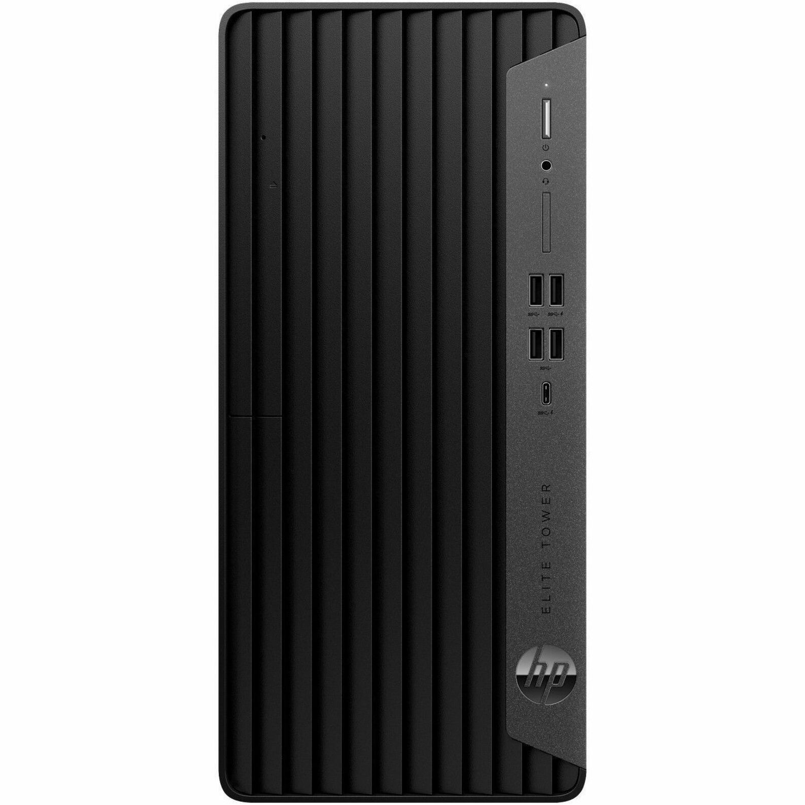 HP Elite 600 G9 Desktop Computer - Intel Core i5 12th Gen i5-12500 - 16 GB - 512 GB PCI Express NVMe 4.0 SSD - Tower - Intel Q670 Chip - Intel UHD Graphics 730 DDR5 SDRAM - Wi-Fi 6E (IEEE 802.11ax) - 260 W — front