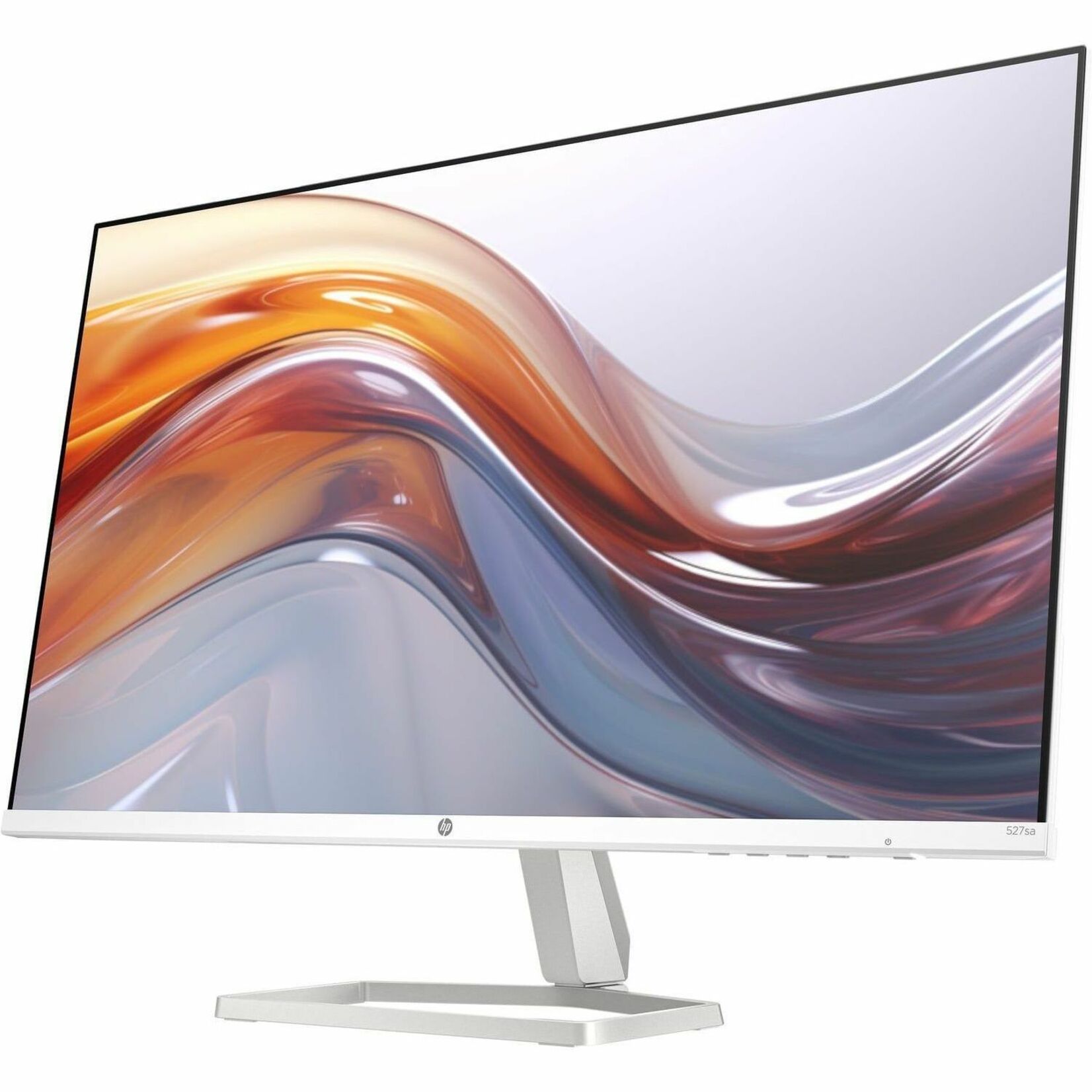 HP 527sa 27" Class Full HD LED Monitor - 16:9 - White - 27" Viewable - In-plane Switching (IPS) Technology - Edge LED Backlight - 1920 x 1080 - 16.7 Million Colors - 300 Nit - 5 ms - 100 Hz Refresh Rate - Speakers - HDMI - VGA