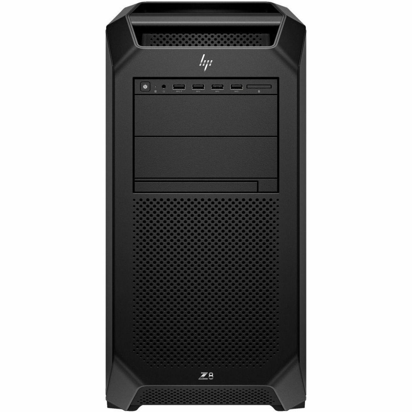 HP Z8 G5 Workstation - Xeon Gold 4th Gen 5420+ - 1 TB - Tower - Black - Intel C741 Chip - Serial ATA Controller - 0, 1, 5, 10 RAID Levels - Gigabit Ethernet — frontmaximum