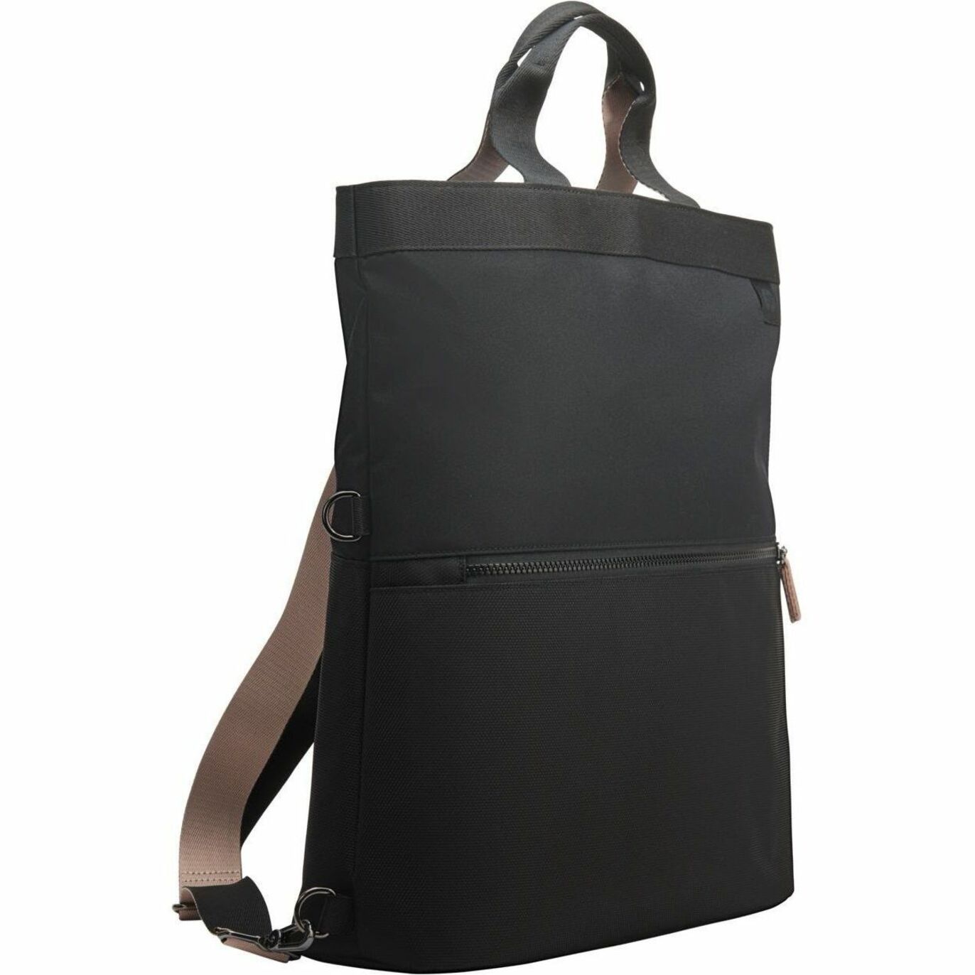 HP Carrying Case (Backpack/Tote) for 14" to 14.1" Notebook - Black, Taupe - RFID Resistant, Water Resistant - Plastic, Polyethylene Foam Body - D-ring, Shoulder Strap, Trolley Strap, Luggage Strap - 4.76 gal Volume Capacity — right