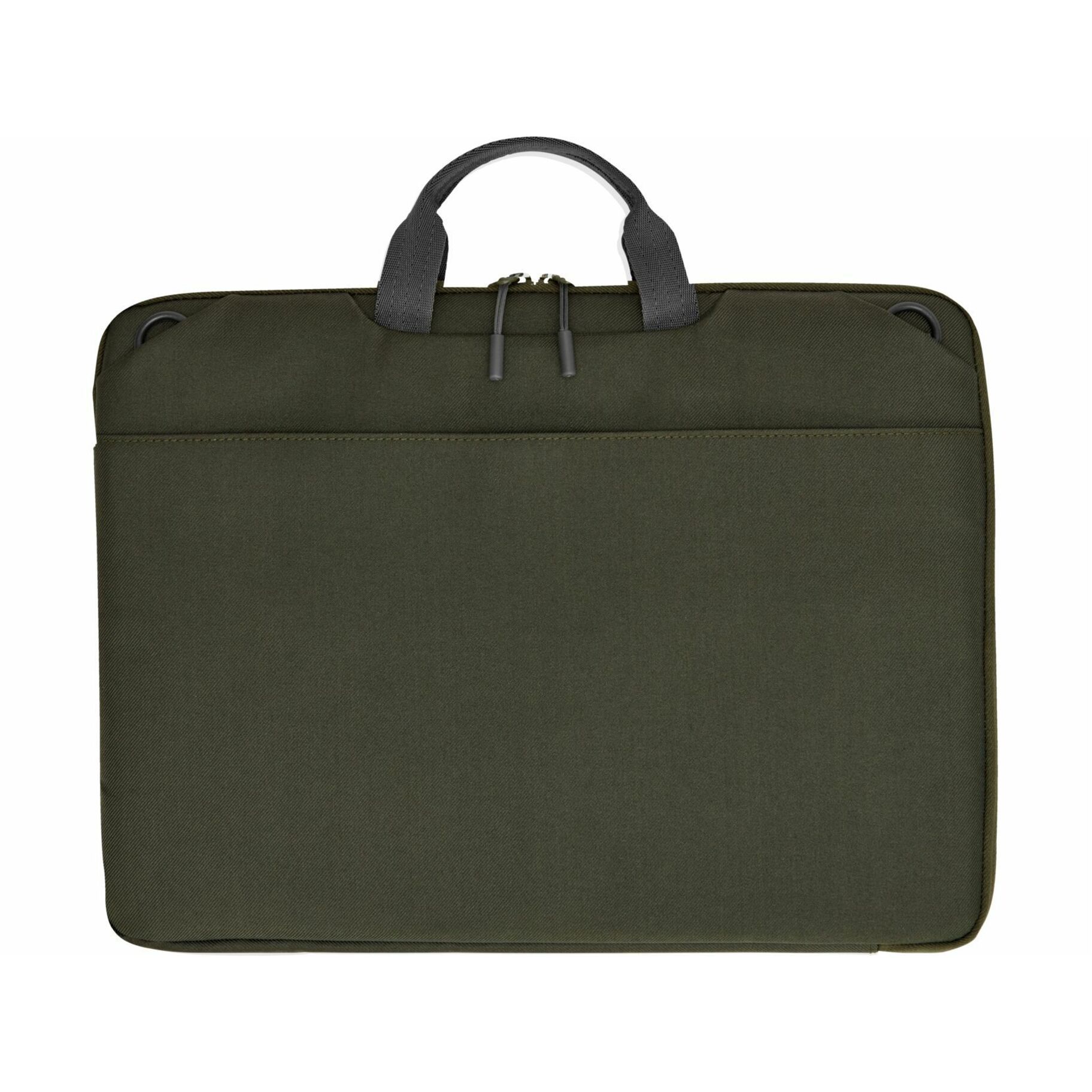 HP Carrying Case (Sleeve) for 15.6" Notebook - Gray, Green - Water Resistant - Plastic, Polyethylene Foam Body - Handle, Shoulder Strap - 1.59 gal Volume Capacity