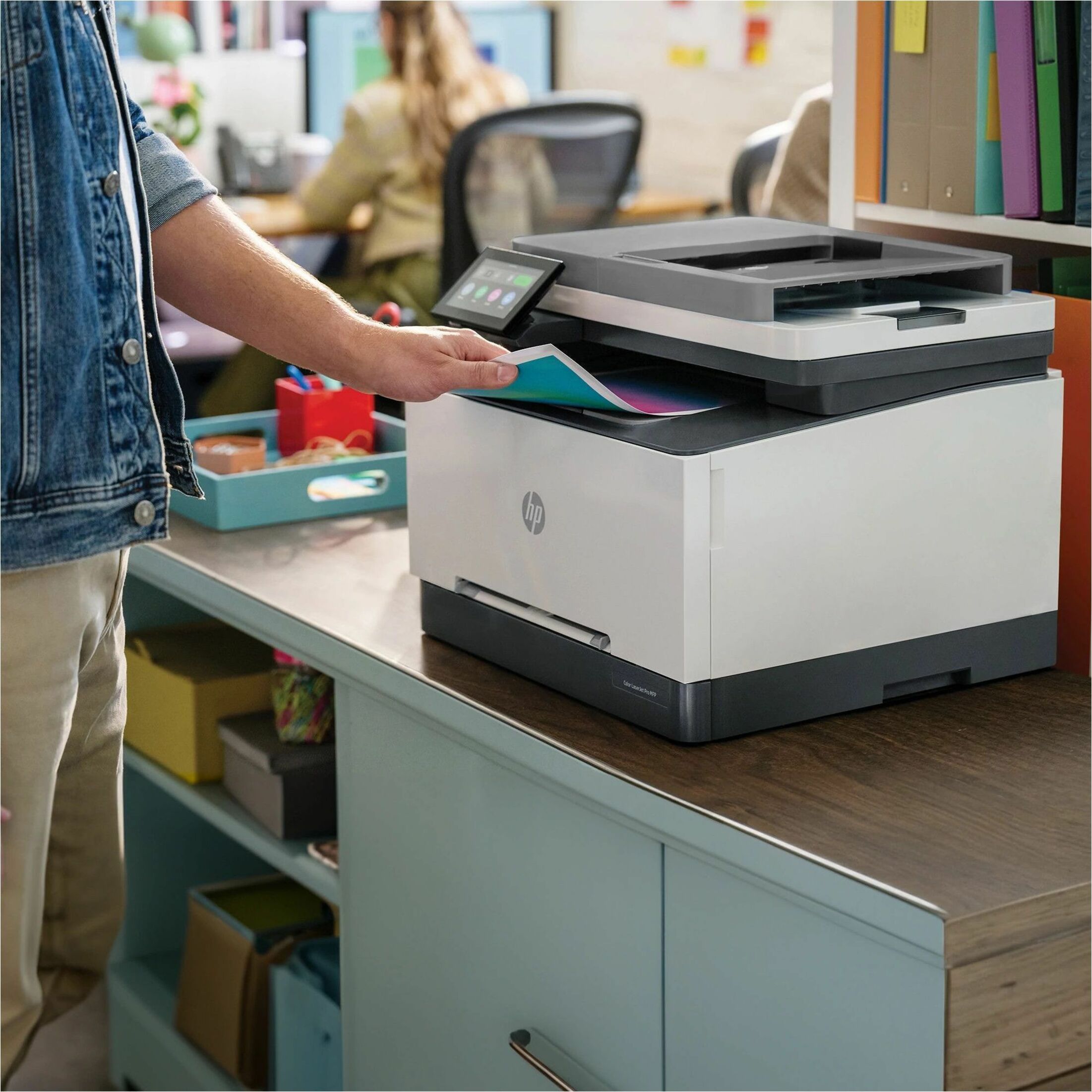 HP LaserJet Pro 3301fdw Wired & Wireless Laser Multifunction Printer - Color - Copier/Fax/Printer/Scanner - 26 ppm Mono/26 ppm Color Print - 600 x 600 dpi Print - Automatic Duplex Print - Up to 40000 Pages Monthly - Gigabit Ethernet - Wireless LAN - HP Smart App, Apple AirPrint, Mopria, Wi-Fi Direct - USB - For Plain Paper Print - 1 Each — alternate image11