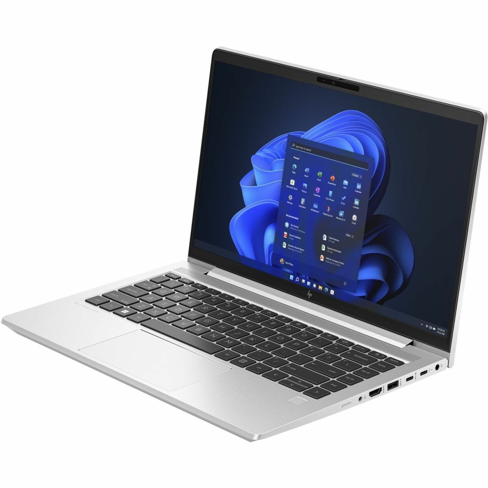 HP EliteBook 640 G10 14" Notebook - 60 Hz - Intel Core i7 13th Gen i7-1370P - 32 GB - 512 GB SSD - Intel Chip - IEEE 802.11ax Wireless LAN Standard — alternate image1