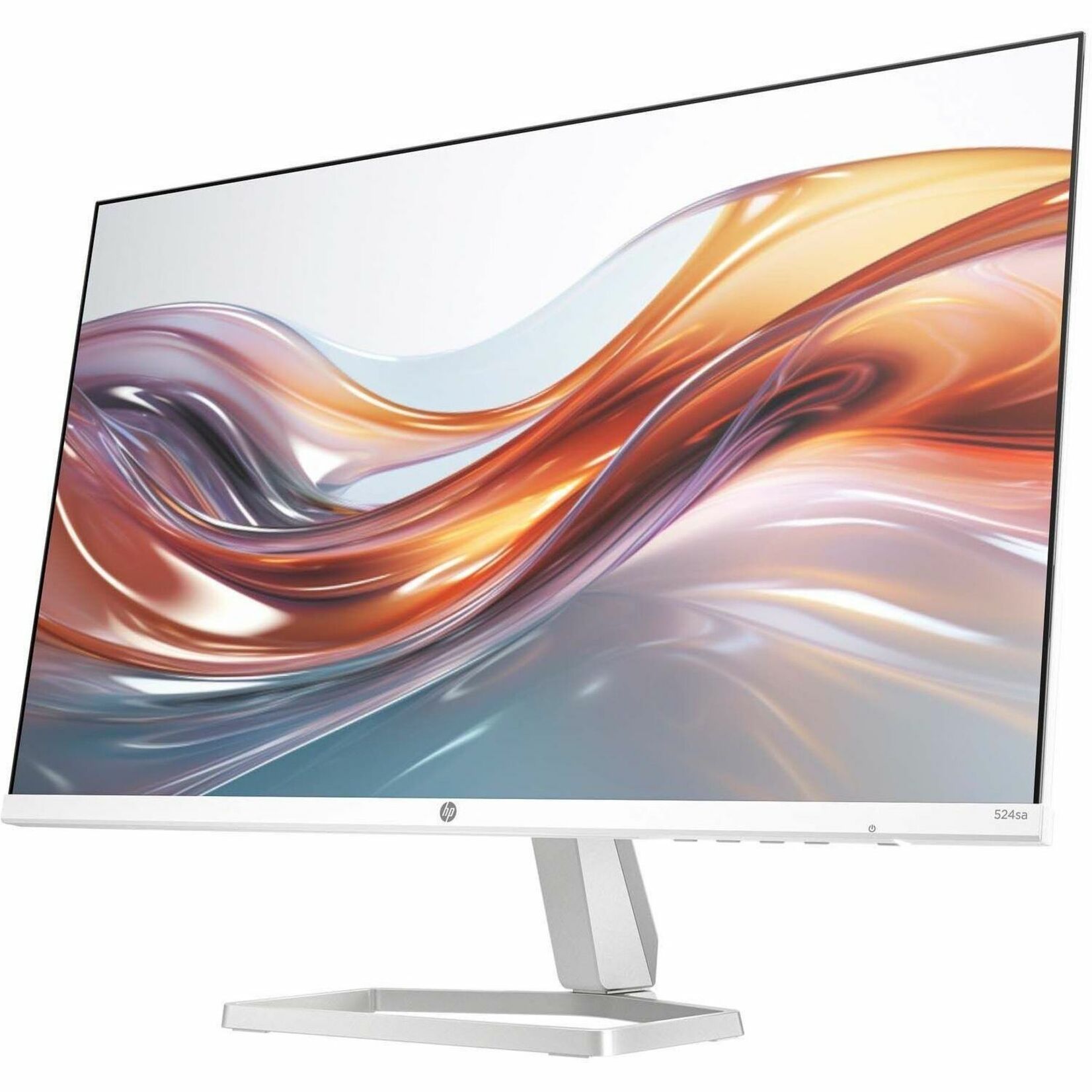 HP 524sa 24" Class Full HD LED Monitor - 16:9 - White - 23.8" Viewable - In-plane Switching (IPS) Technology - Edge LED Backlight - 1920 x 1080 - 16.7 Million Colors - 300 Nit - 5 ms - 100 Hz Refresh Rate - Speakers - HDMI - VGA