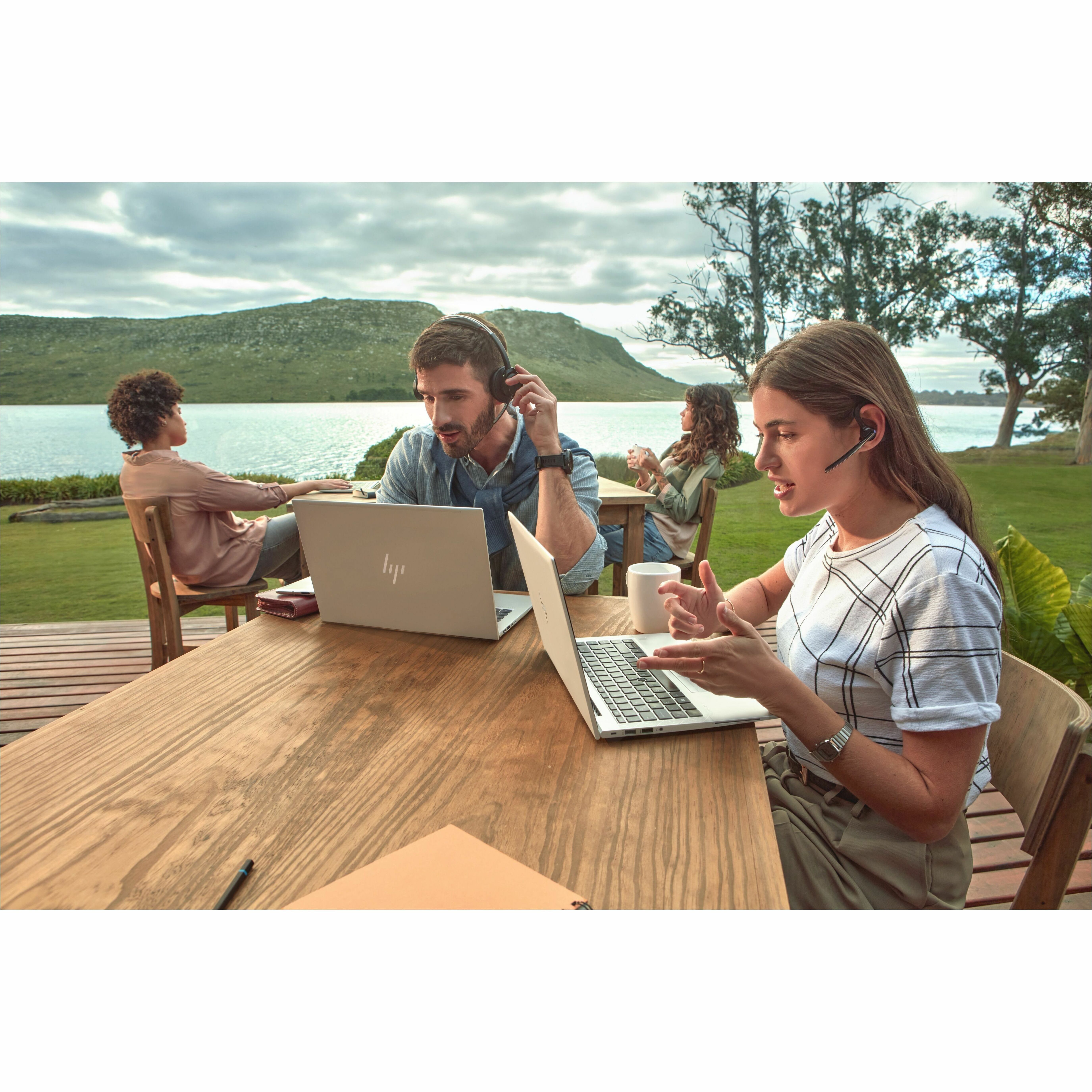 HP EliteBook 840 G10 14" Notebook - WQXGA - 120 Hz - Intel Core i5 13th Gen i5-1335U - 16 GB - 512 GB SSD - Intel Chip - 2560 x 1600 - In-plane Switching (IPS) Technology - Front Camera/Webcam - IEEE 802.11ax Wireless LAN Standard — alternate image4