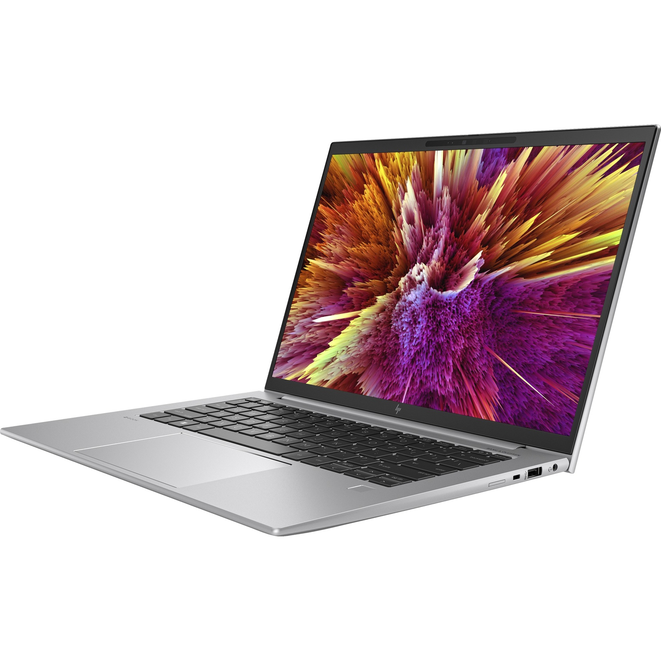 HP ZBook Firefly G10 14" Clamshell Mobile Workstation - Intel Core i7 13th Gen i7-1365U - 16 GB - 512 GB SSD - Intel Chip - In-plane Switching (IPS) Technology, Eyesafe - IEEE 802.11ax Wireless LAN Standard — alternate image1