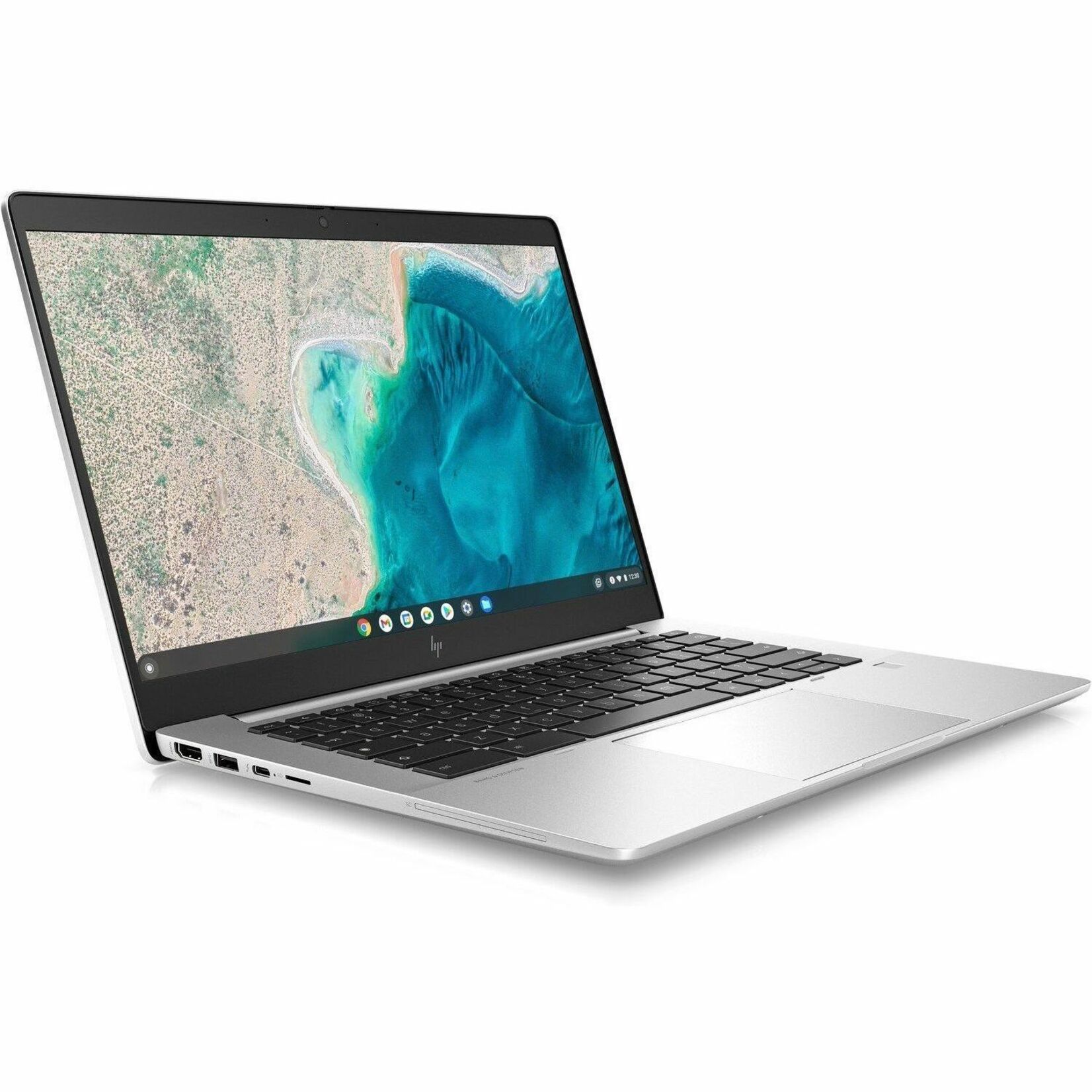 HP Elite c640 G3 Chromebook 14" Chromebook - Full HD - 60 Hz - Intel Core i3 12th Gen i3-1215U - 8 GB - 256 GB SSD - Intel Chip - 1920 x 1080 - ChromeOS - In-plane Switching (IPS) Technology, Sure View - Front Camera/Webcam - IEEE 802.11ax Wireless LAN Standard — alternate image1